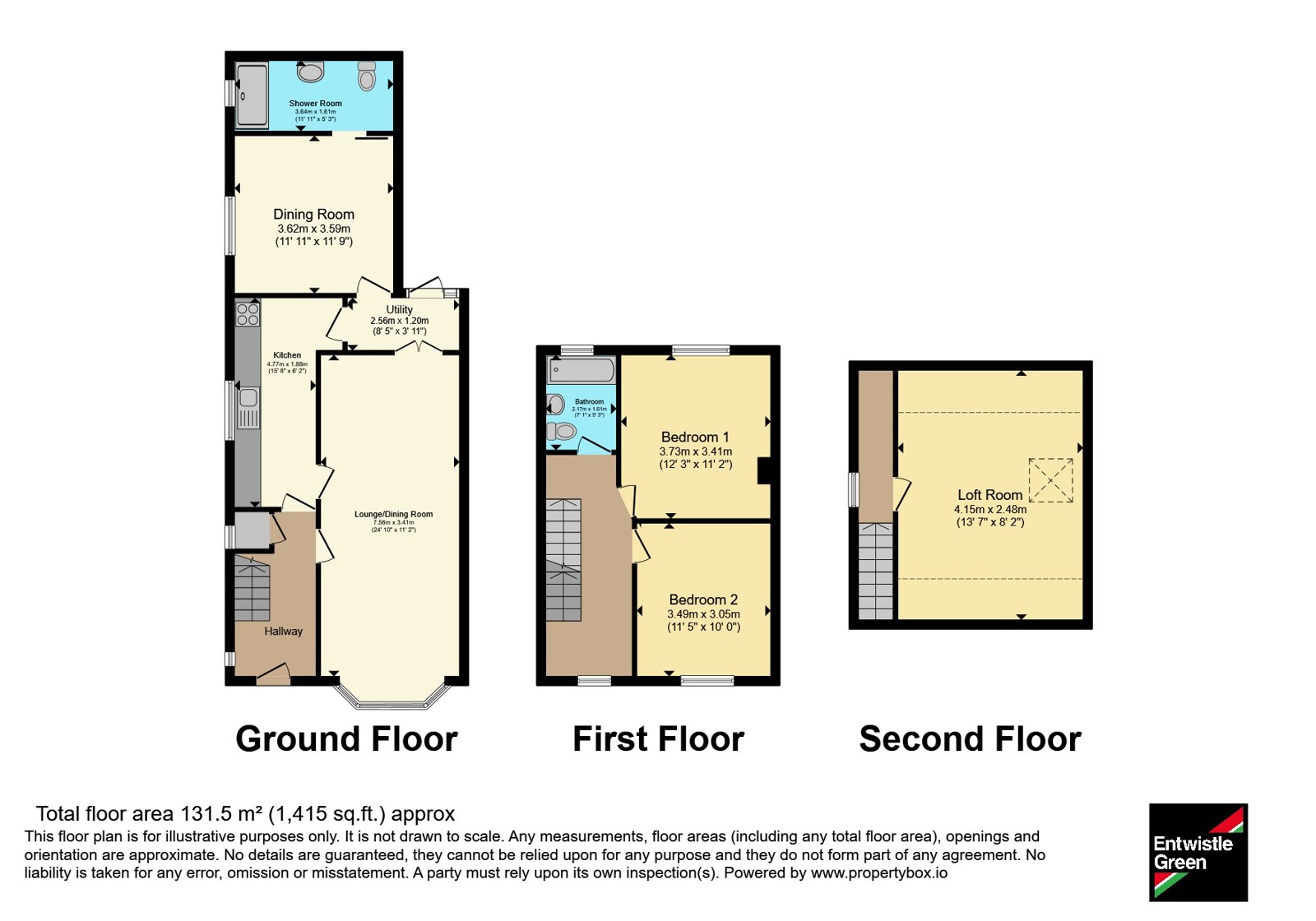 58, Fitzherbert Street, Cheshire floorplan