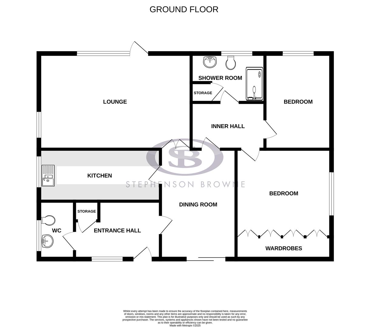 Flat 11, Mere Court Sandbach Road North, Alsager floorplan
