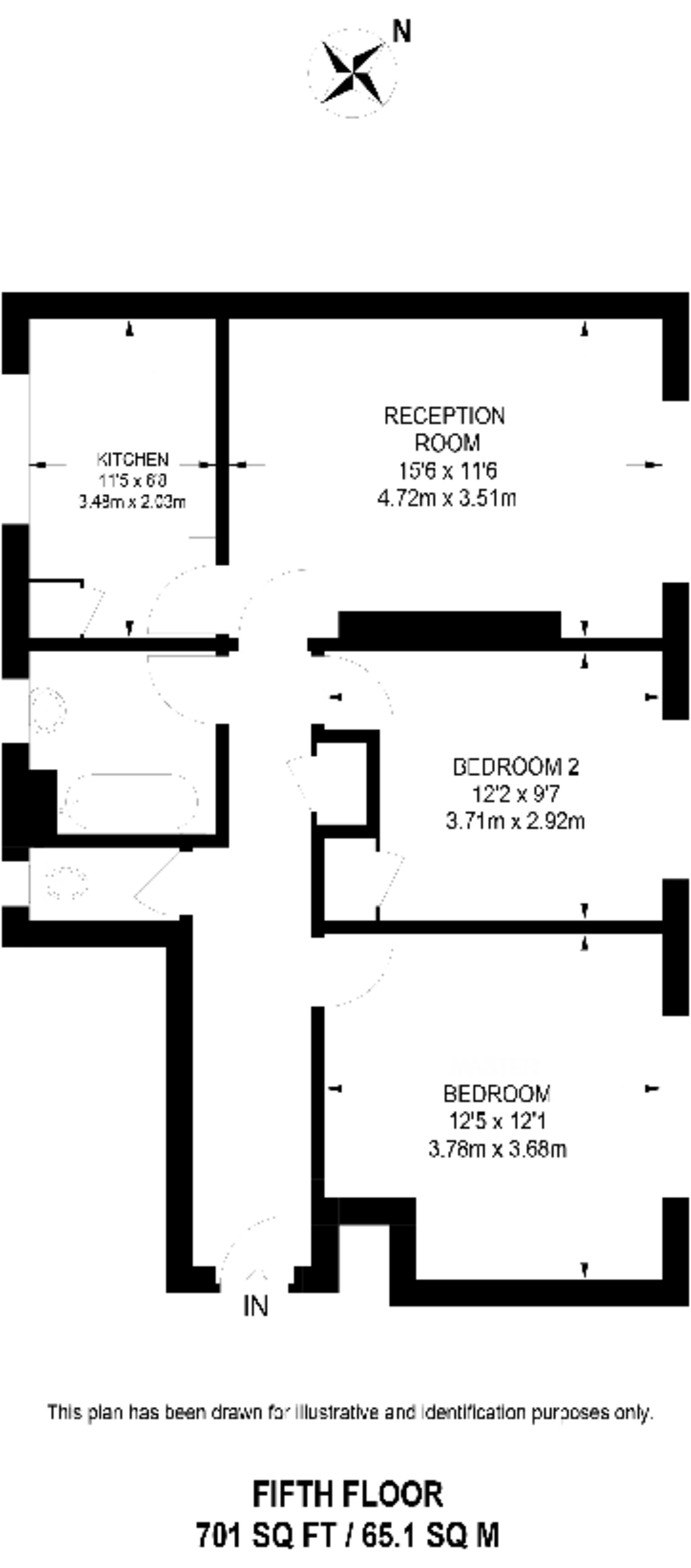 Pitfield Street, Hoxton floorplan