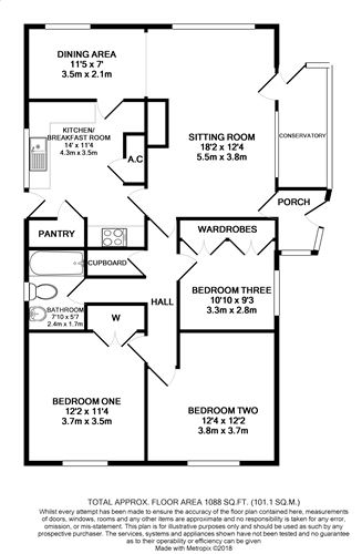 3 Bedrooms Detached bungalow for sale in Alma Road, Hatherley, Cheltenham GL51