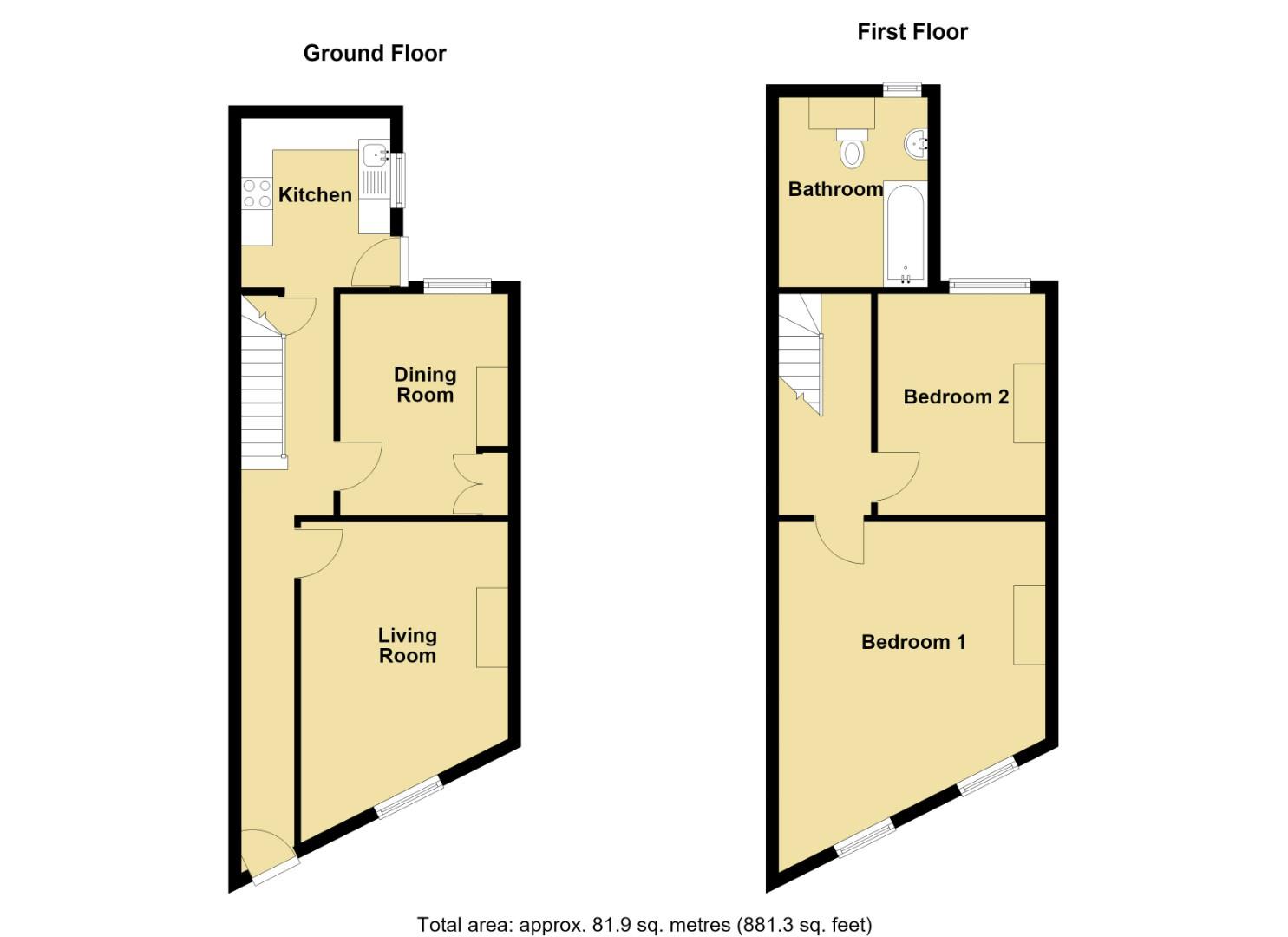 3, Stanhope Road, Swanscombe floorplan