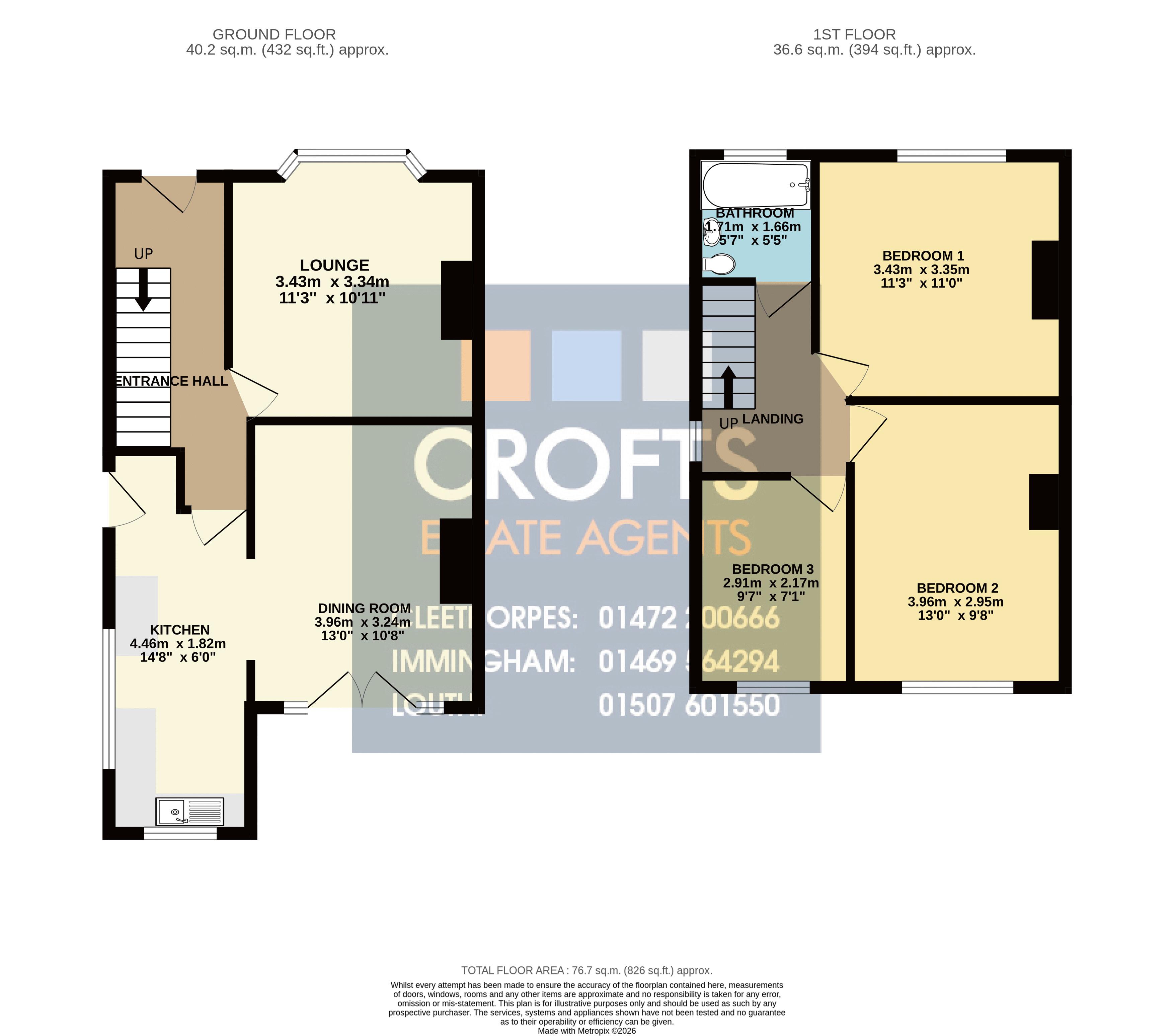 Frankland Place, Cleethorpes floorplan