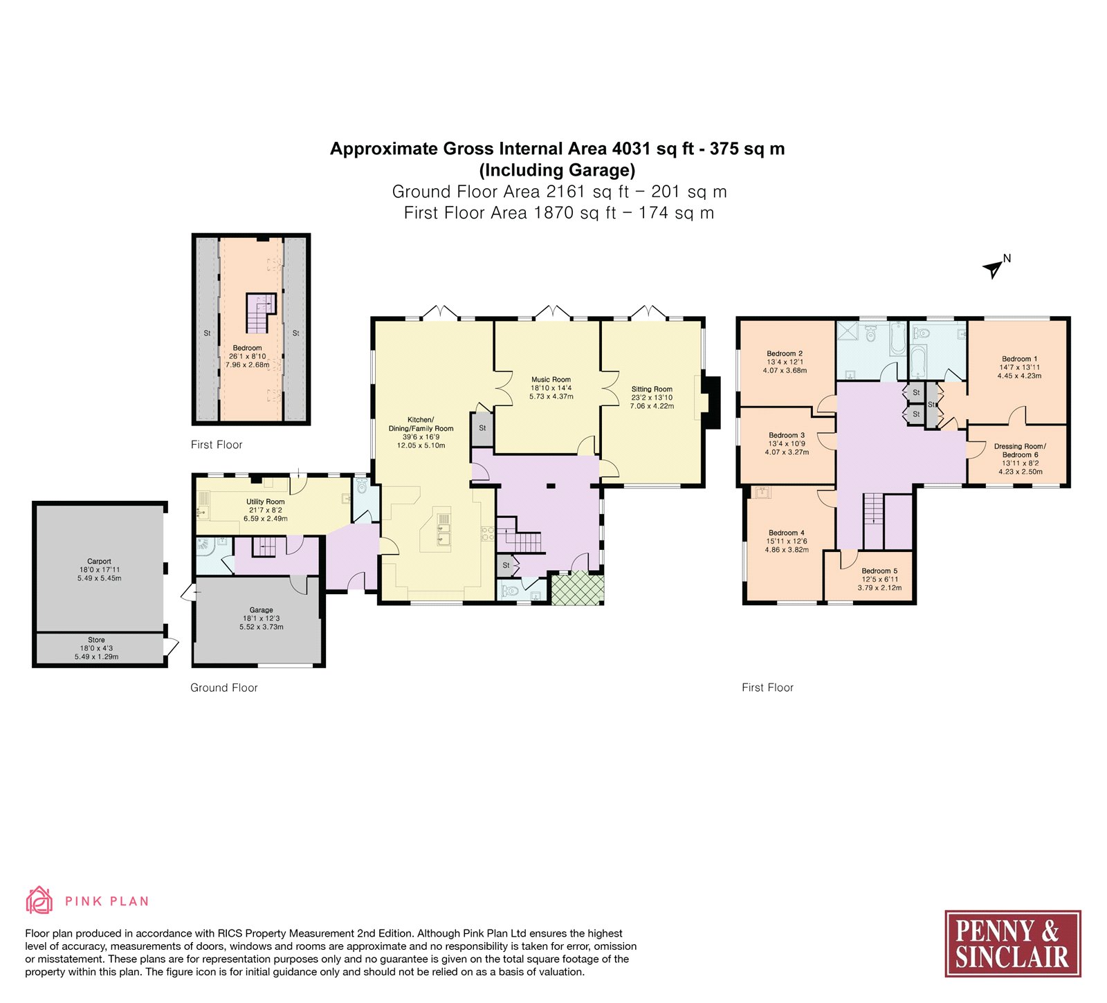 Cherwell House,, Mill End, Oxfordshire floorplan