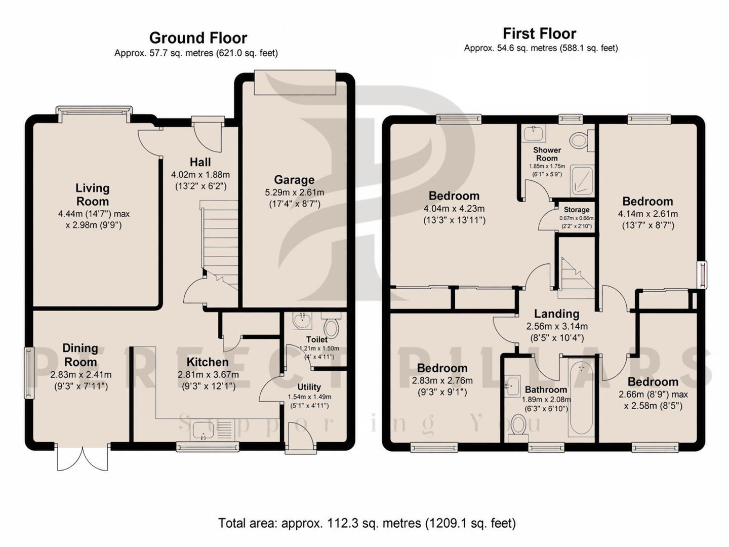 59, Vineyard Road, Birmingham floorplan