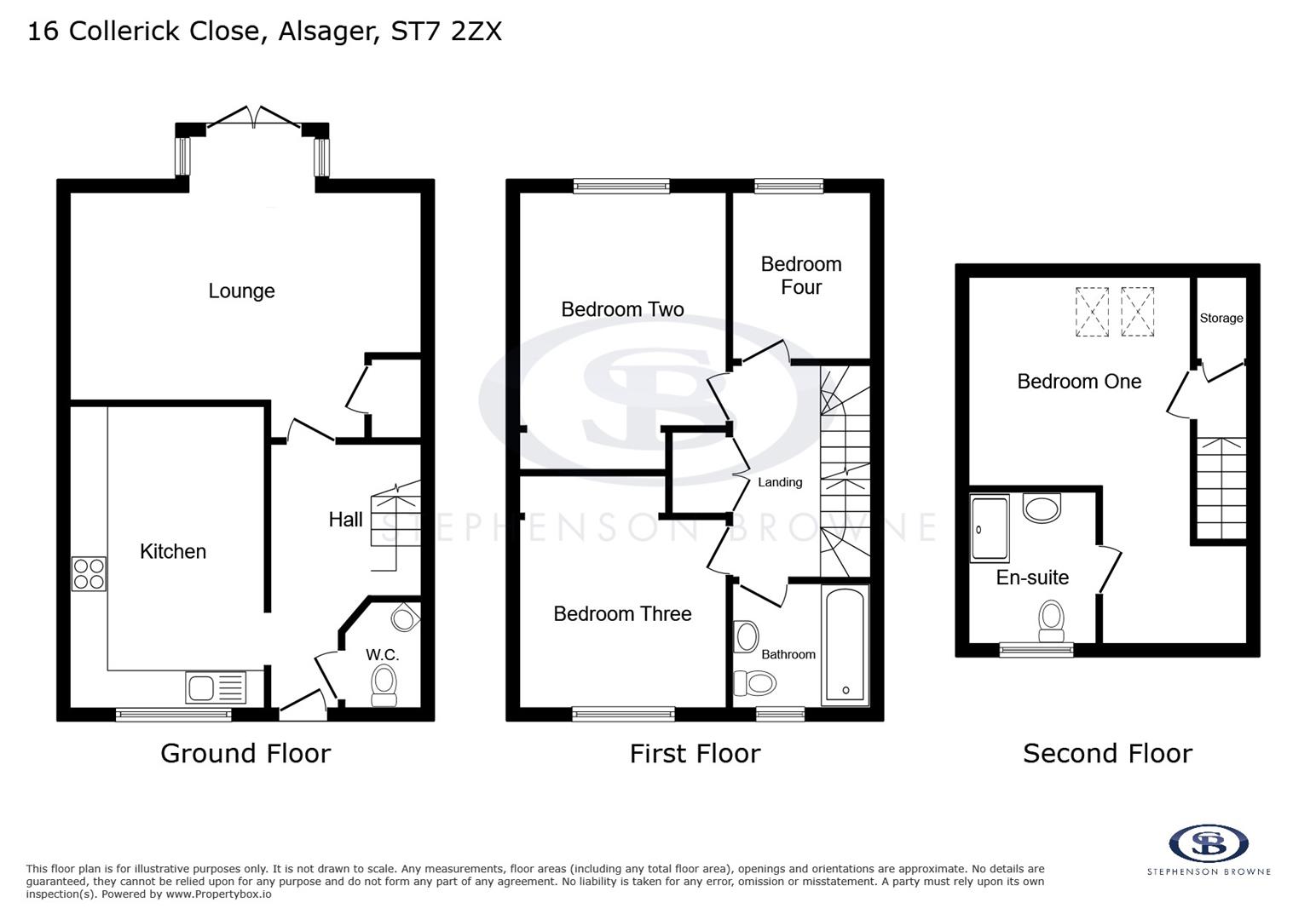 Collerick Close, Alsager floorplan