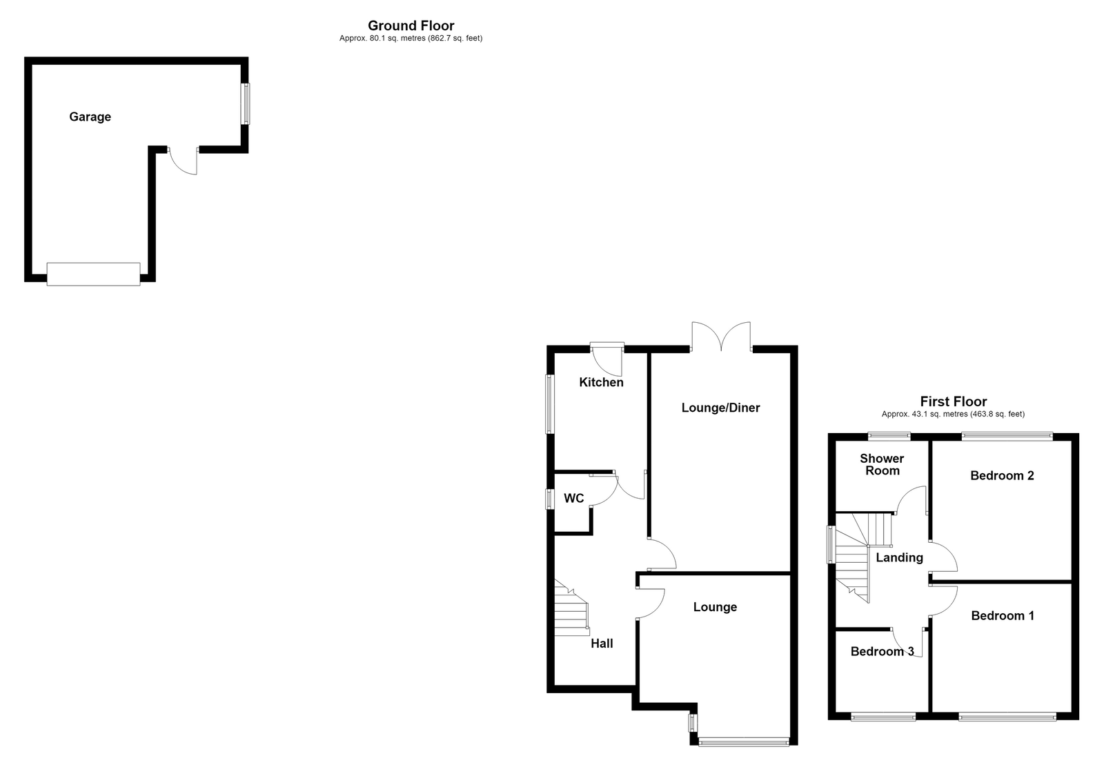5, Heol Nant, Bridgend floorplan