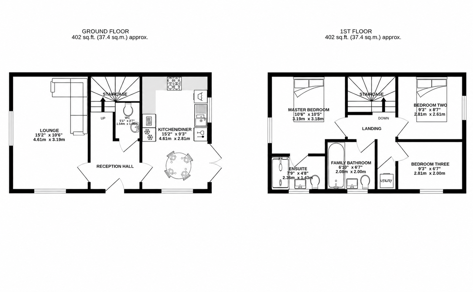 40, Swift Drive, Leyland floorplan