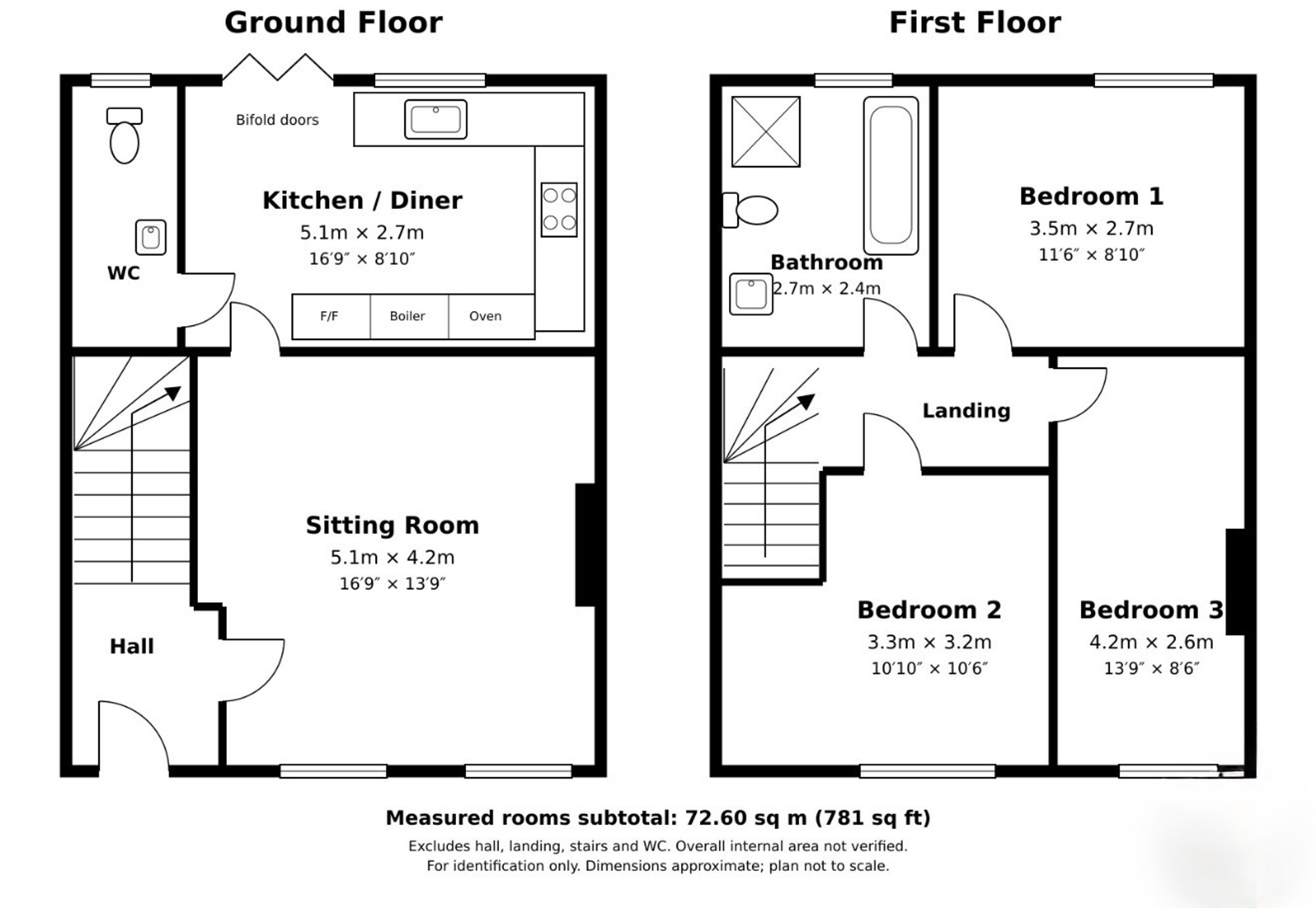 5 Holman Road, Halstead floorplan