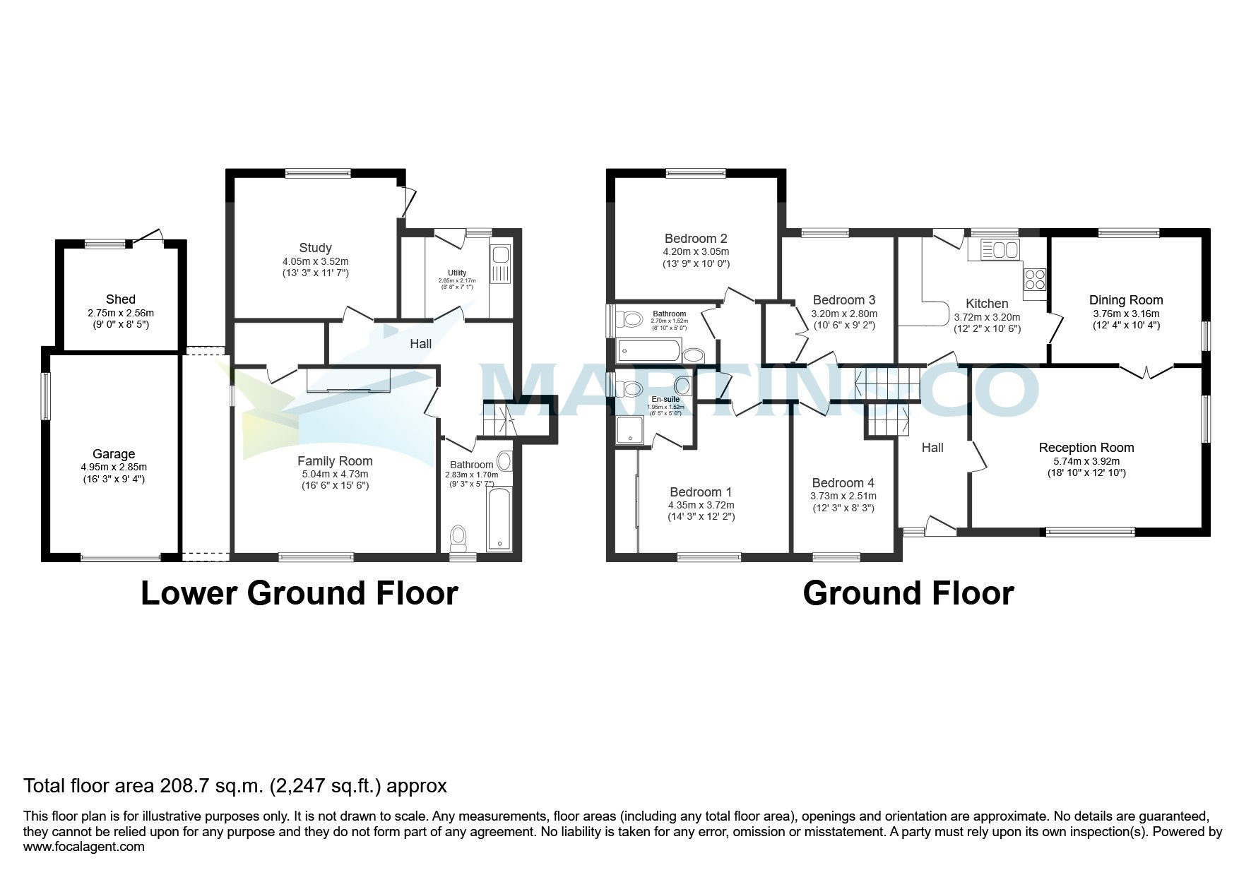 Sycamores, Onslow Crescent, Woking floorplan