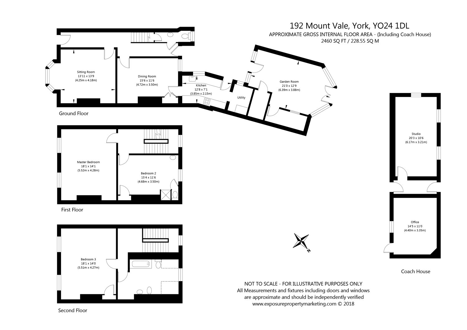 3 Bedrooms Detached house for sale in Mount Vale, York YO24