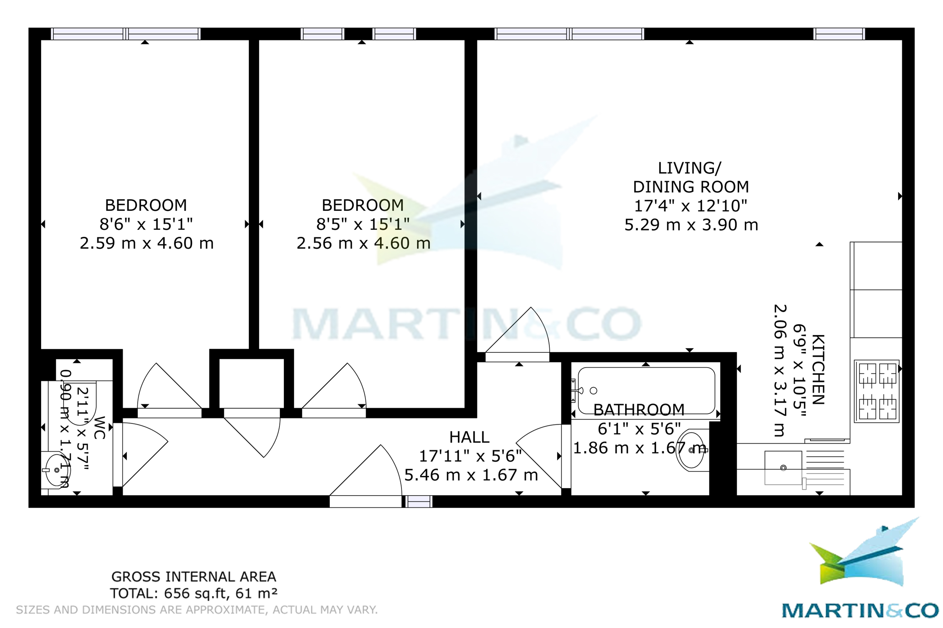 8, Walking Field Lane, Poole floorplan