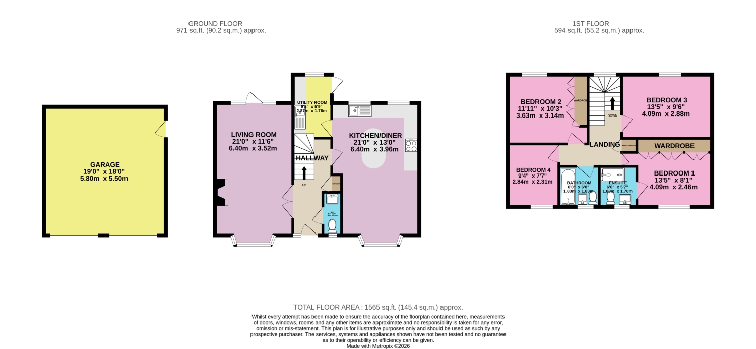 5, Wilson Grove, Kenilworth floorplan