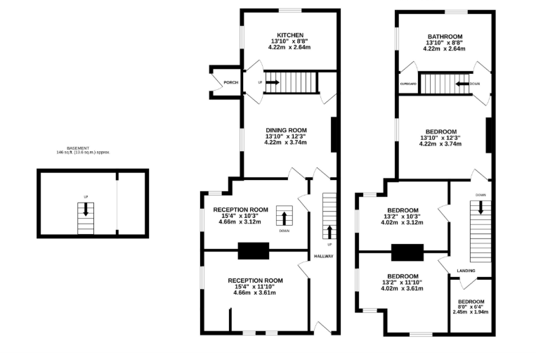 45, High Road, Great Yarmouth floorplan