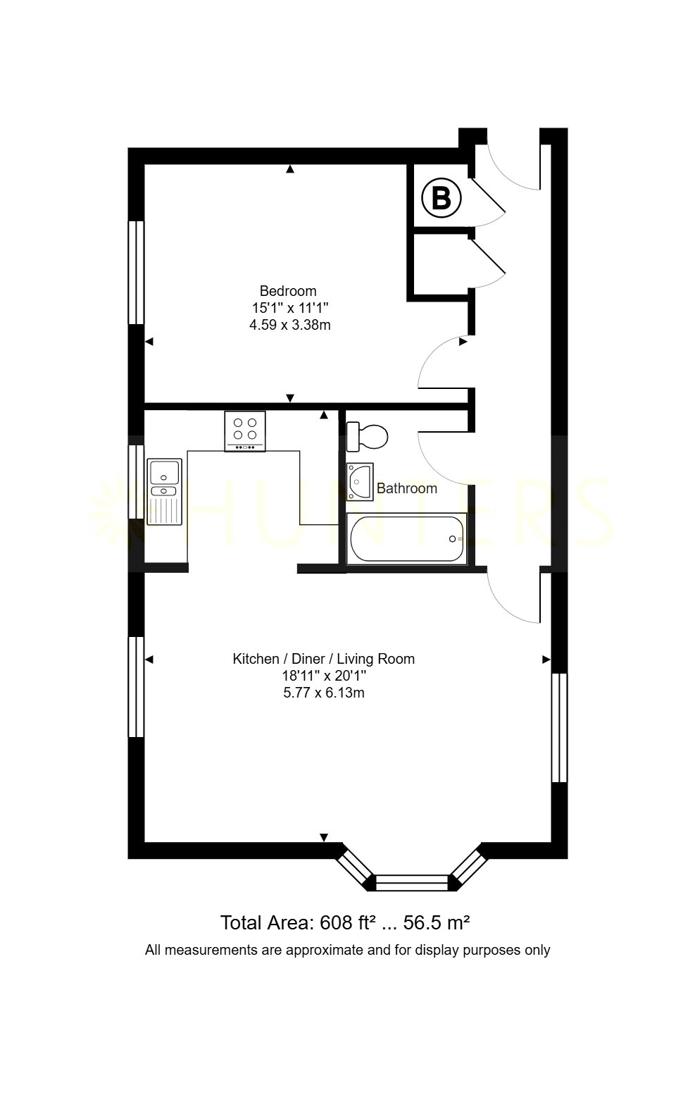 58, The Grange, Hassocks floorplan