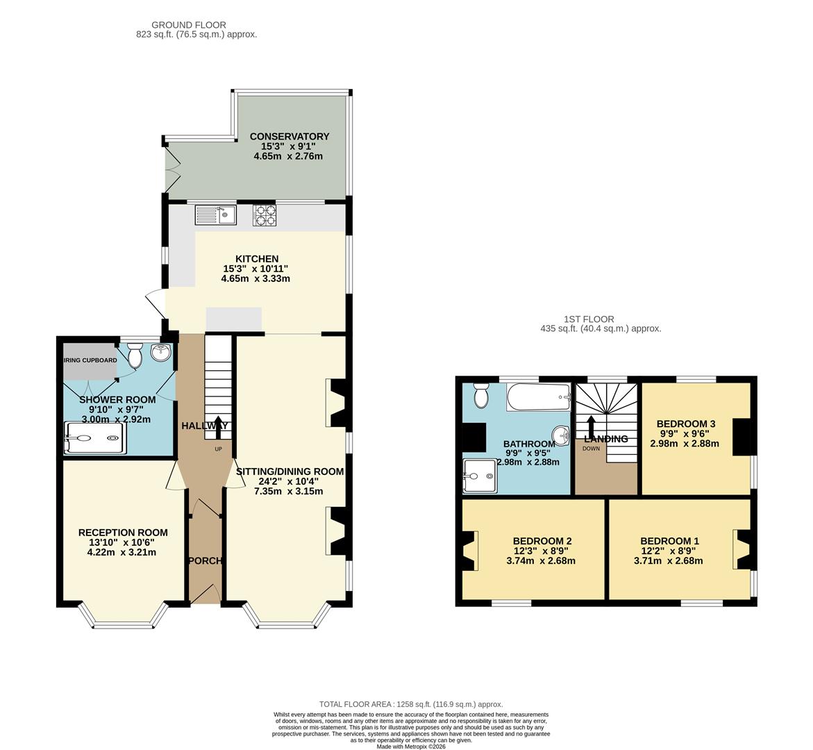 62, Royal Road, Ramsgate floorplan