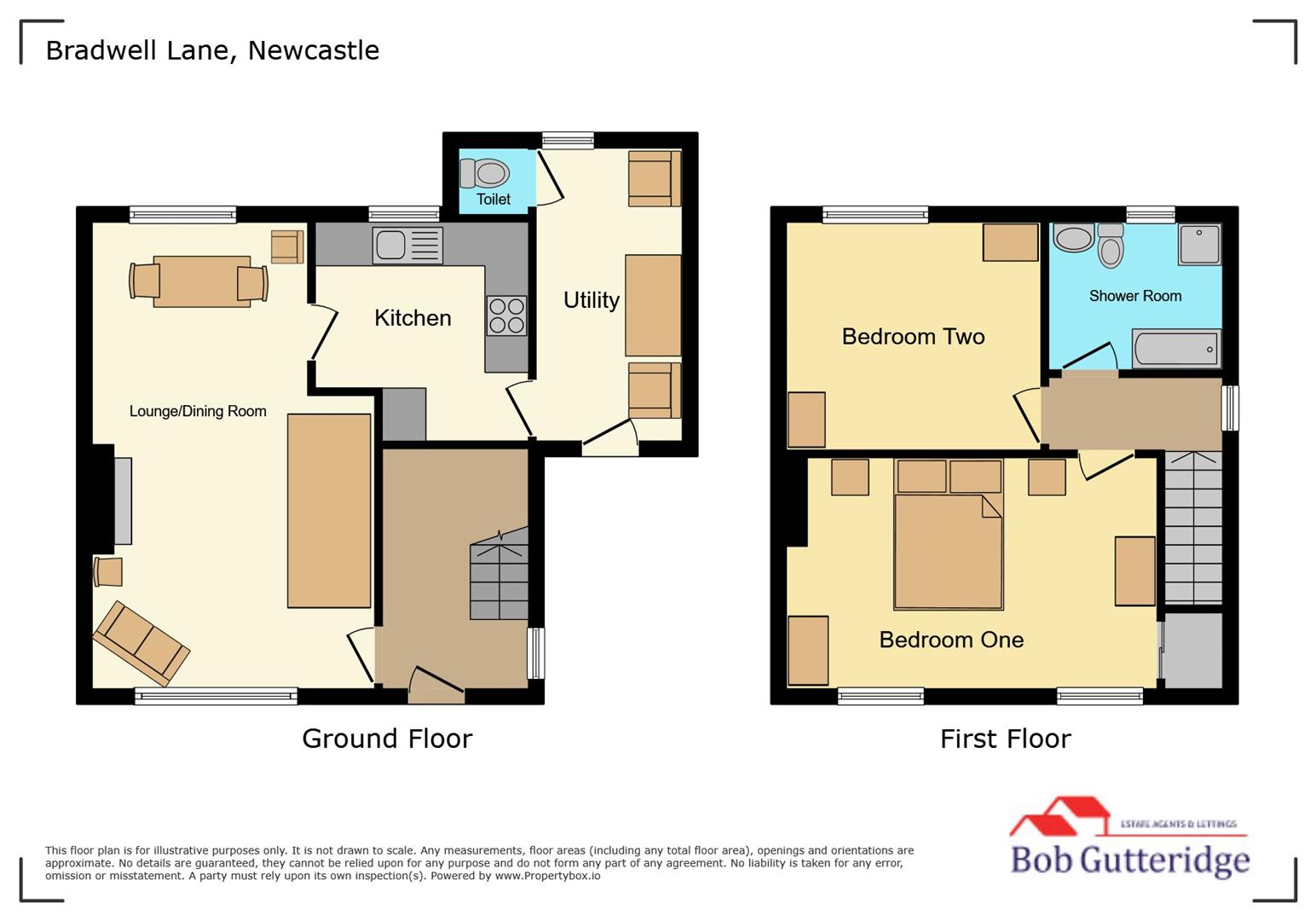 175, Bradwell Lane, Newcastle floorplan