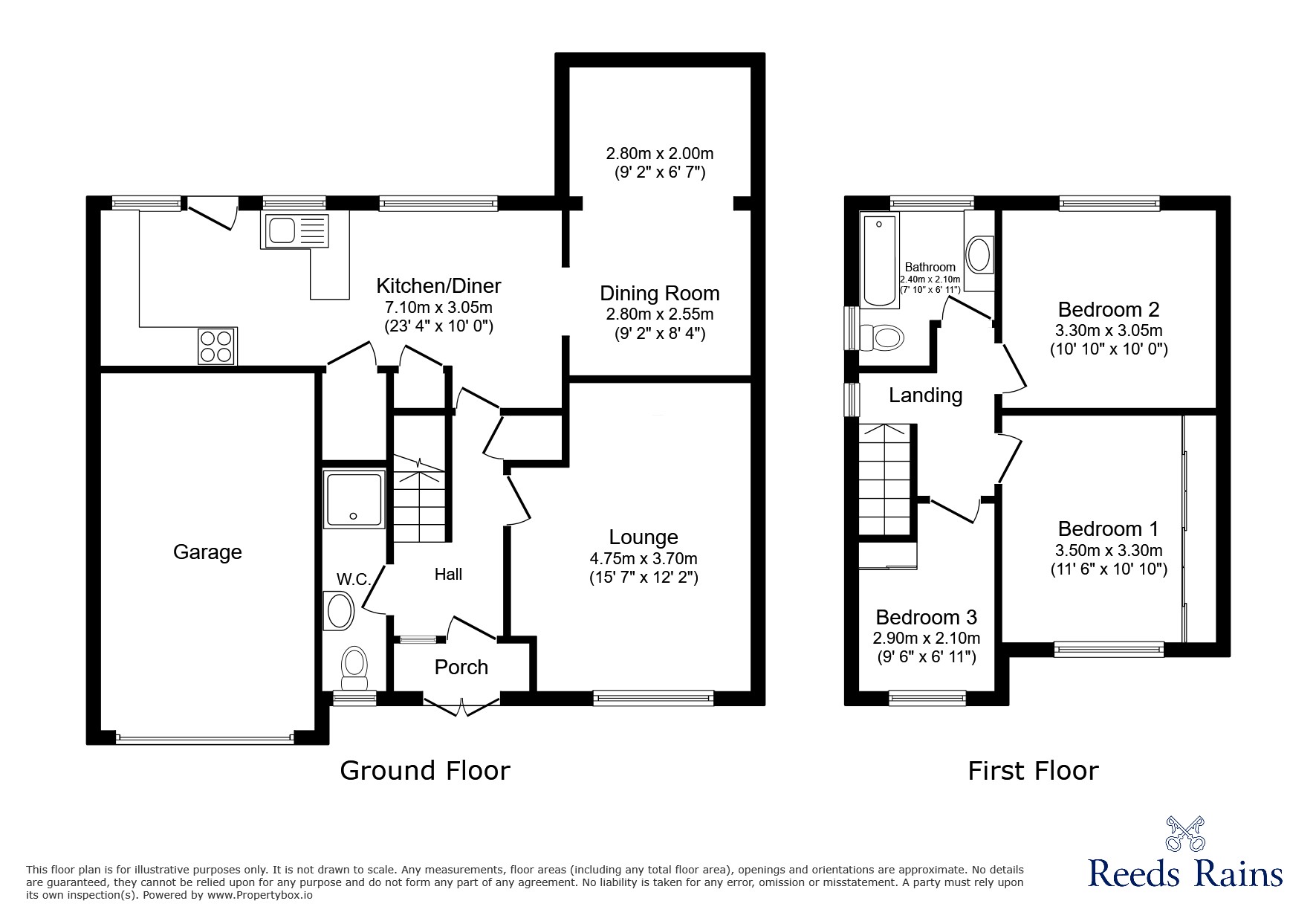 Ellesmere, Durham floorplan
