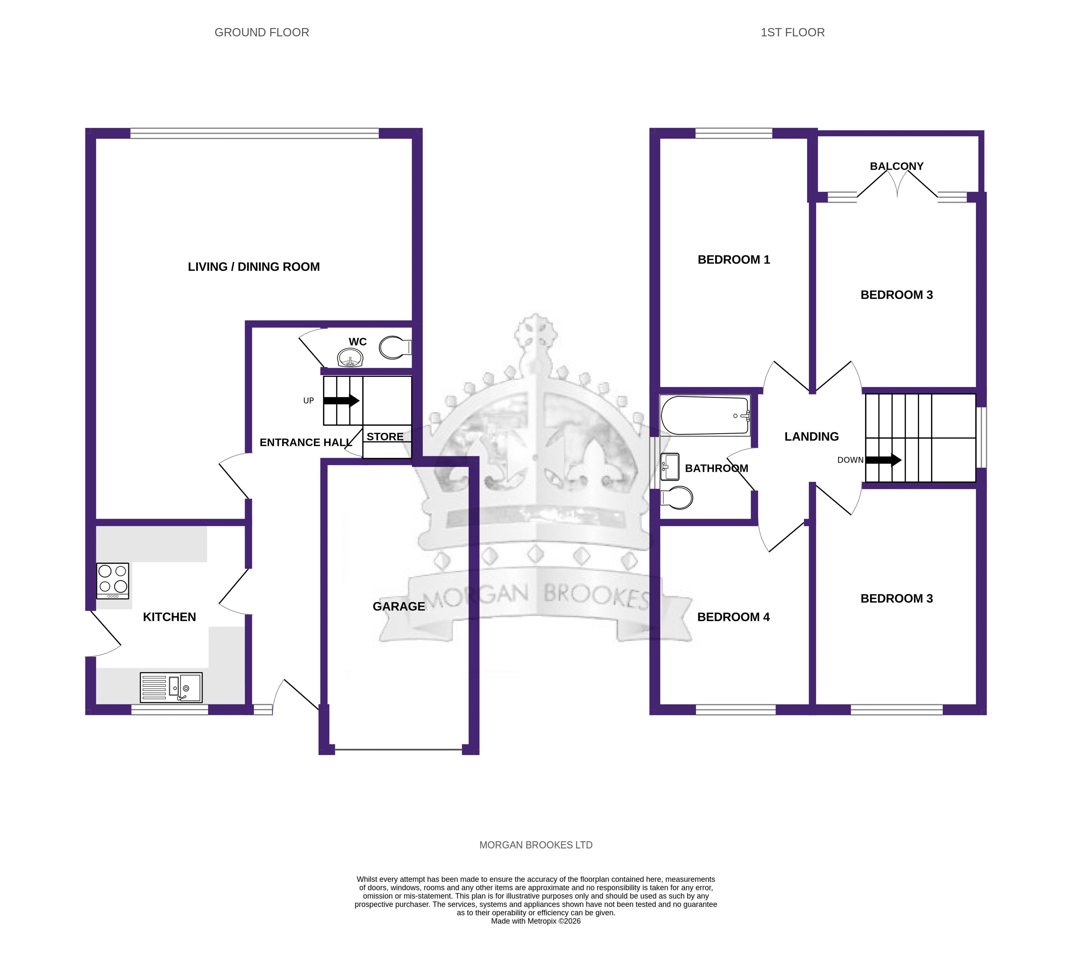 6, Southwell Road, Benfleet floorplan