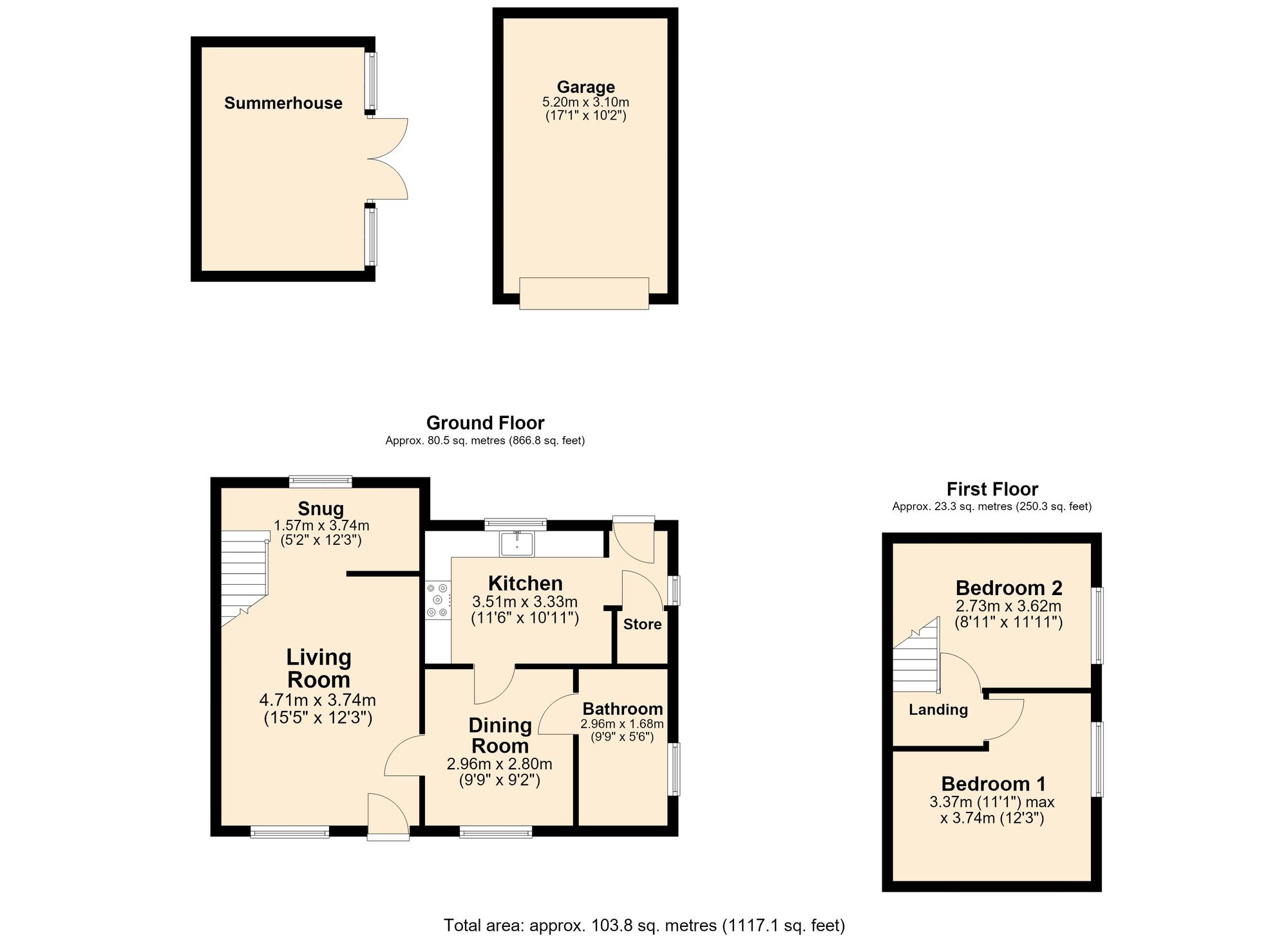 17 Deeping Road, Peterborough floorplan