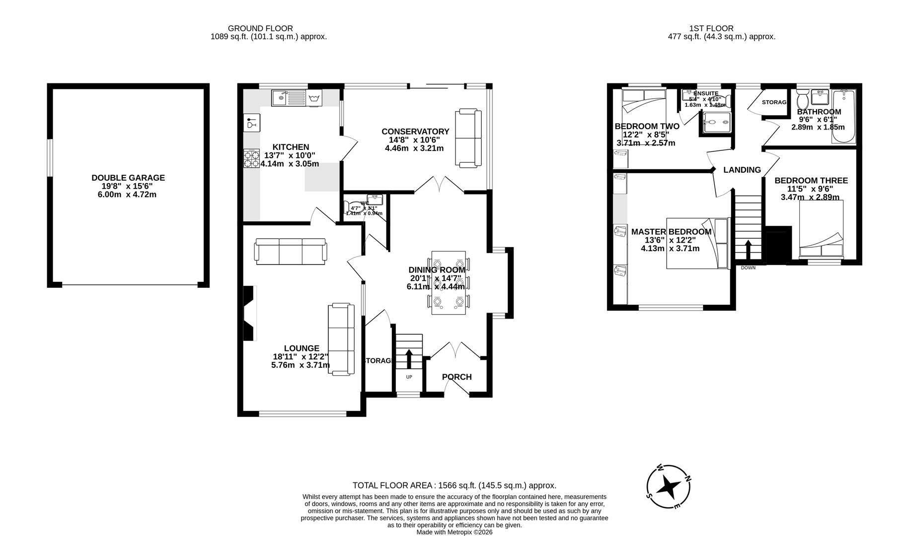 28, Lodge Bank, Chorley floorplan