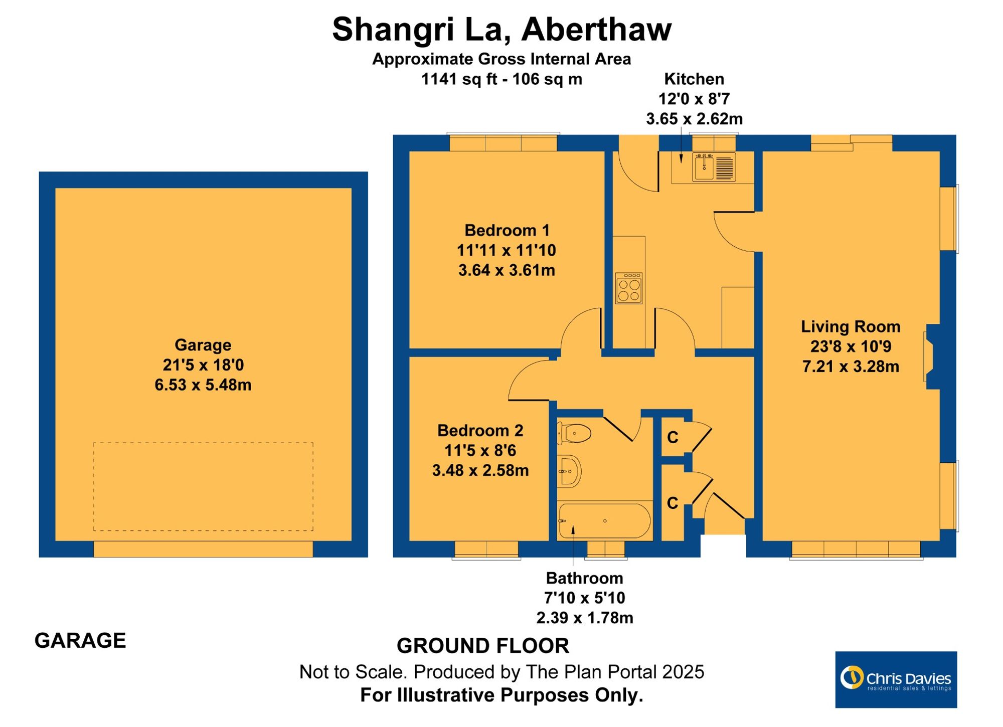Shangri La Station Terrace, Barry floorplan