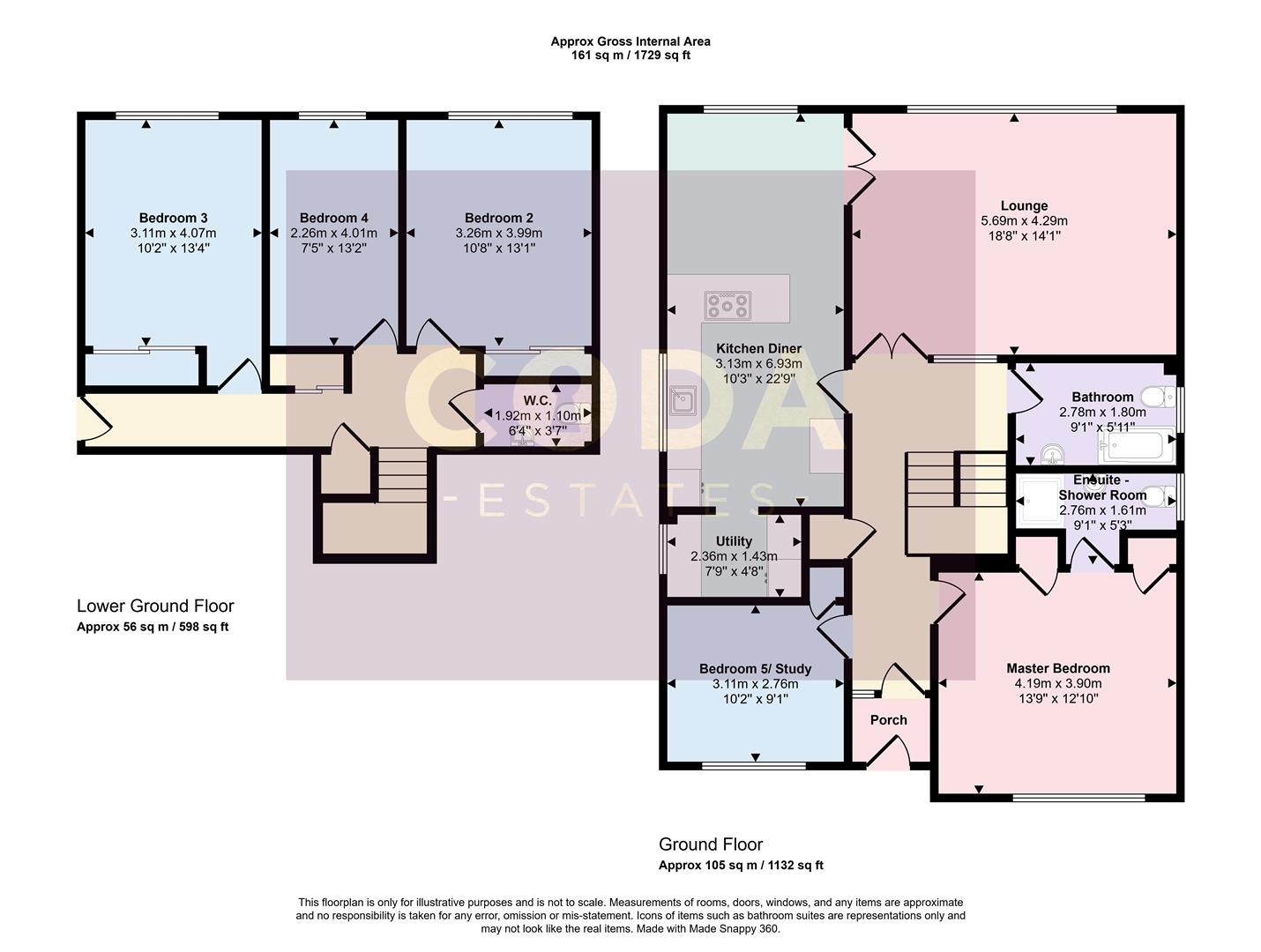 2, Gadloch Avenue, Glasgow floorplan