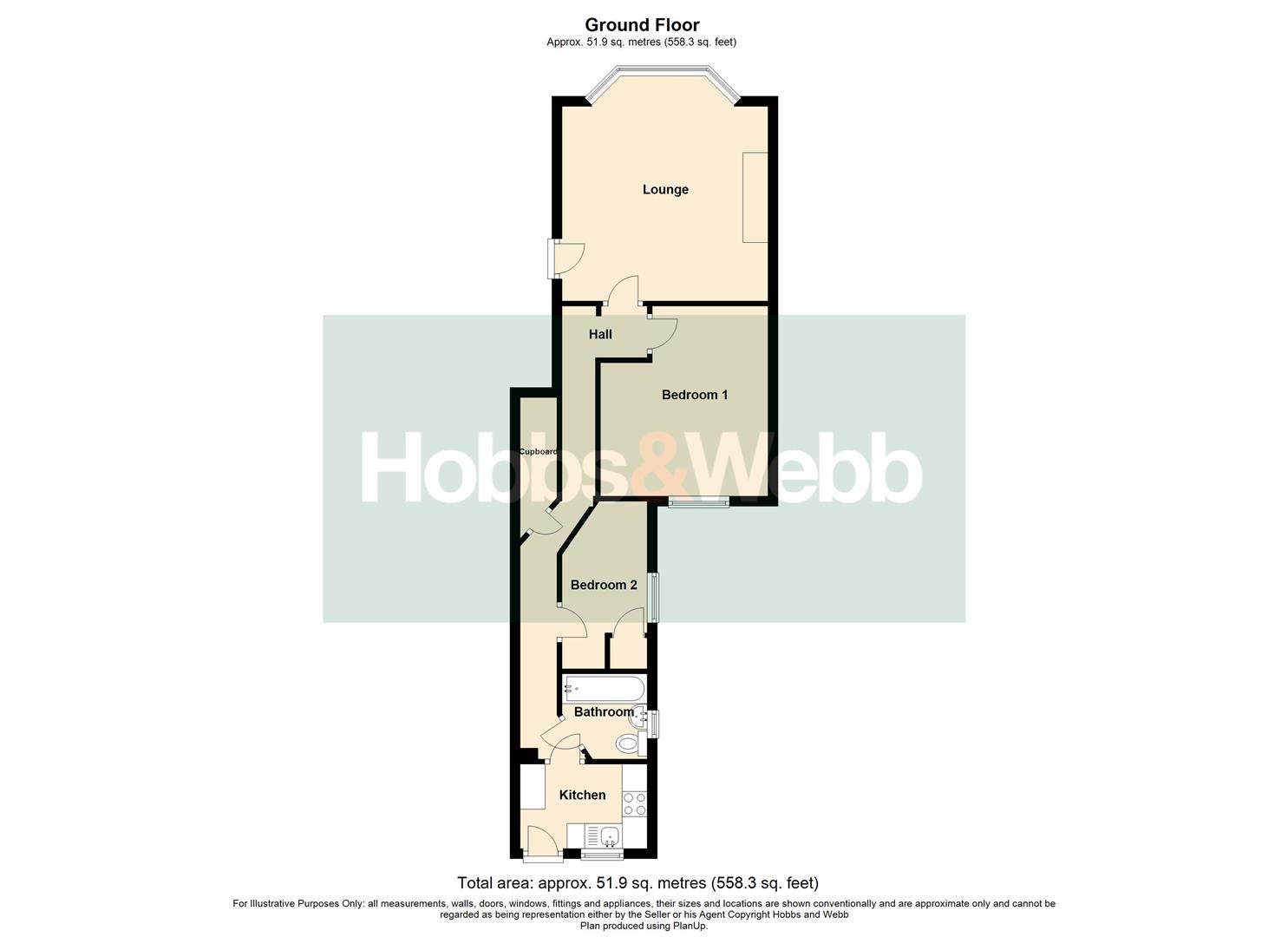 Clevedon Road, WestonSuperMare BS23, 2 bedroom flat for sale