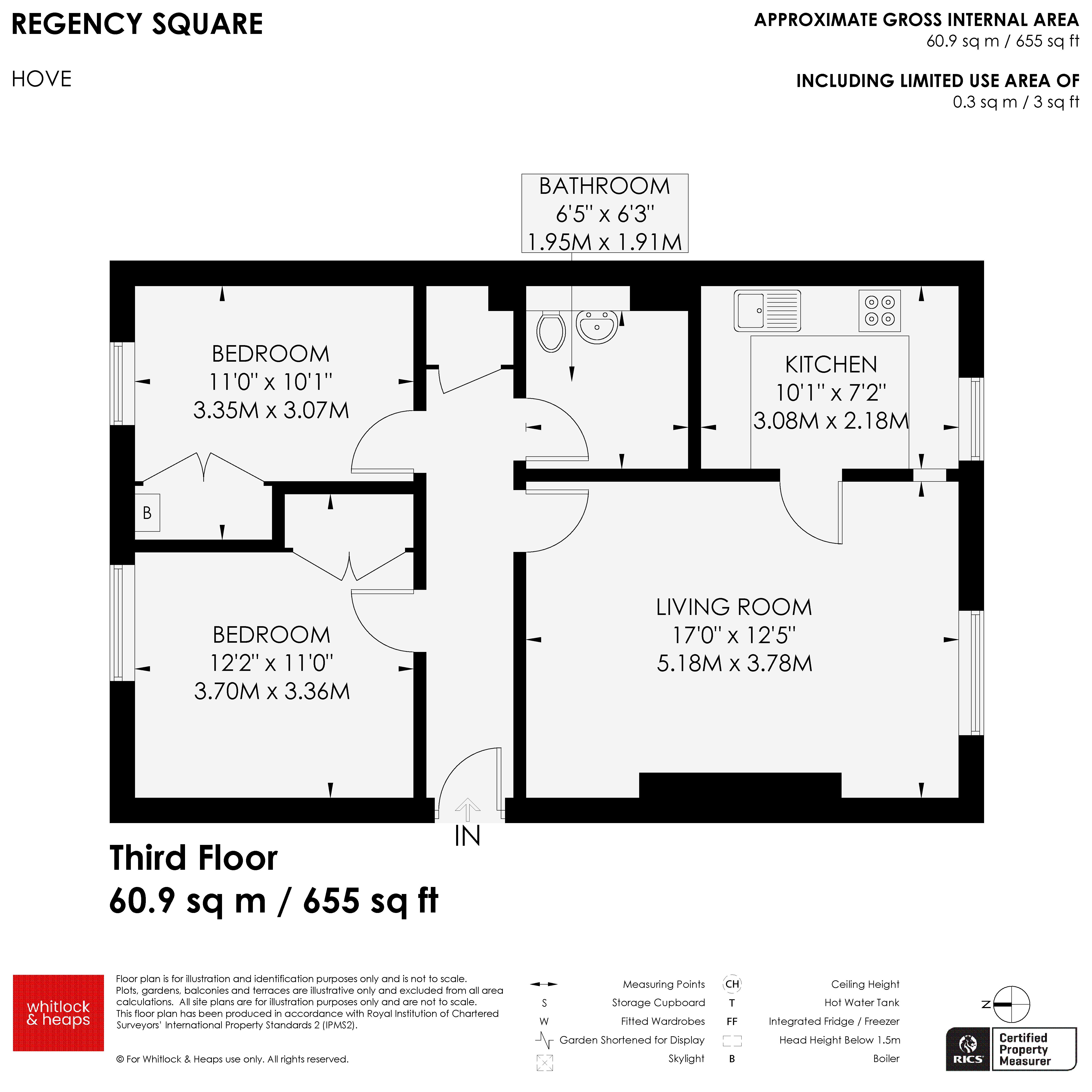 Regency Square, Brighton floorplan