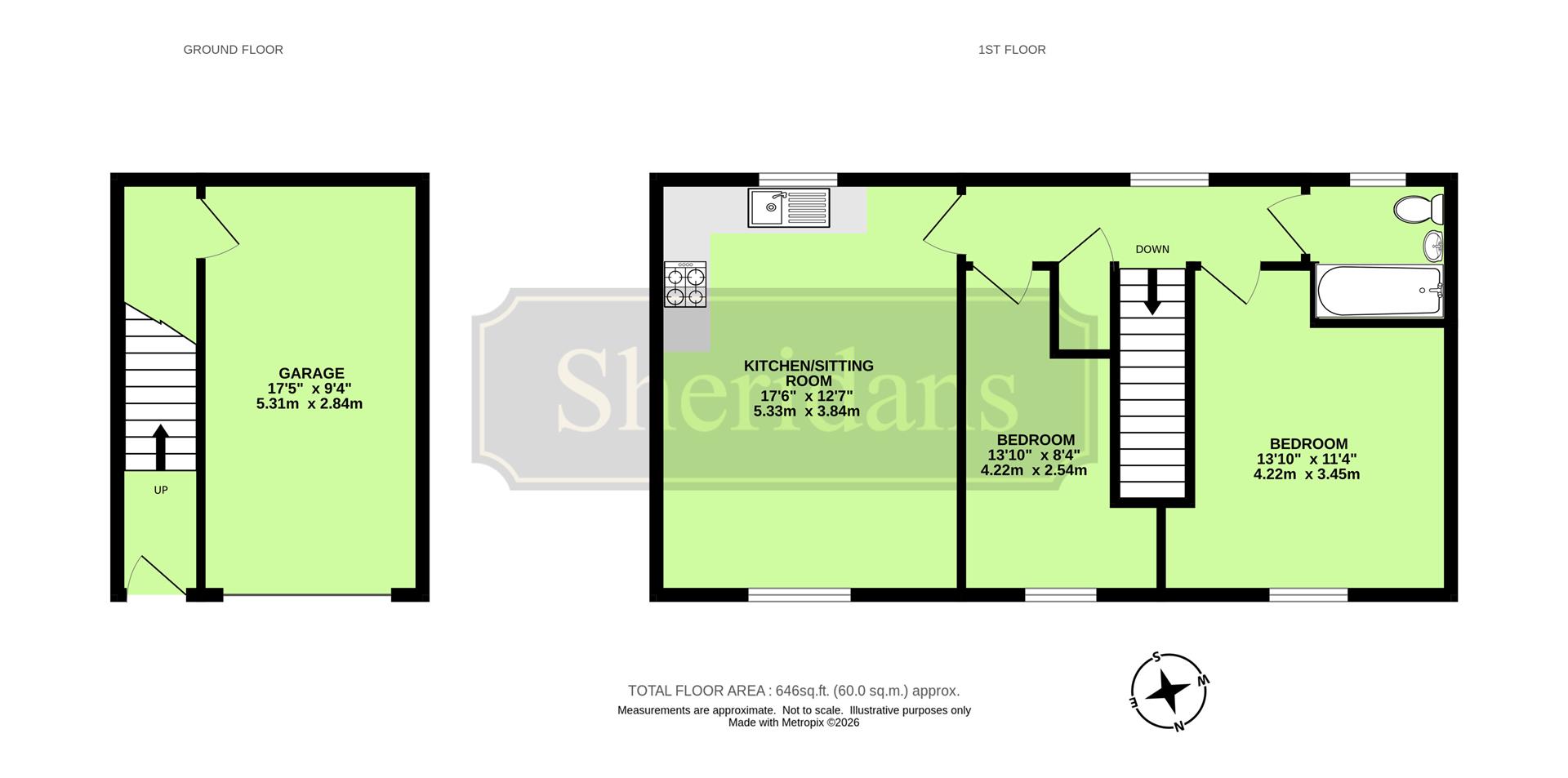 1A, Janey Road, Bury St. Edmunds floorplan