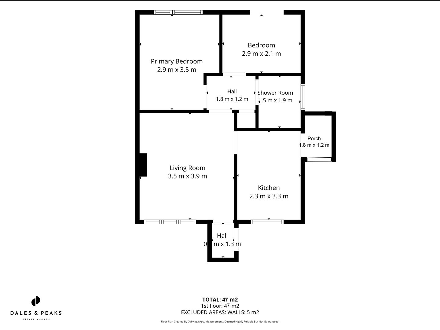 2, Painters Way, Matlock floorplan