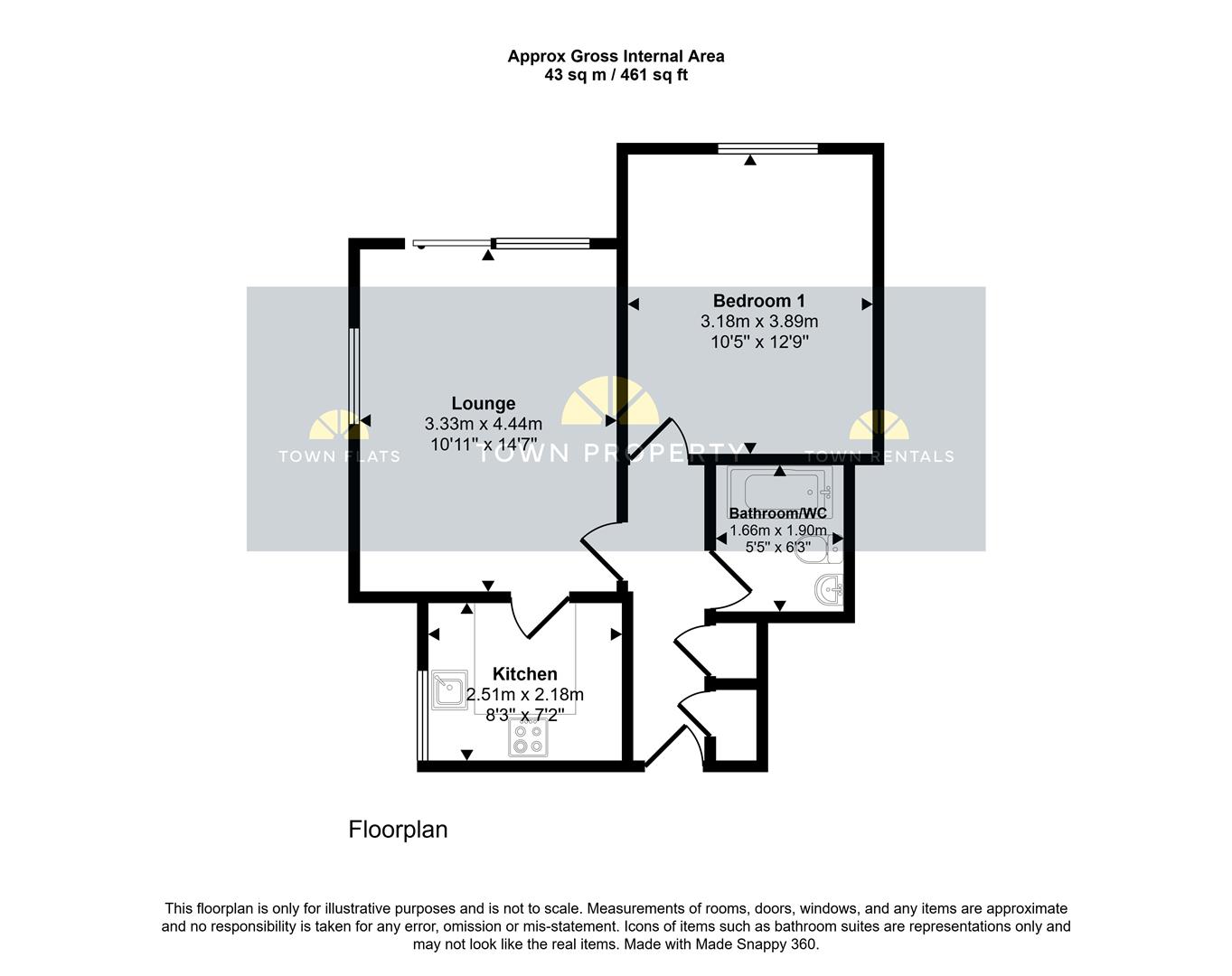 15, Elmwood, Arundel Road, Eastbourne floorplan