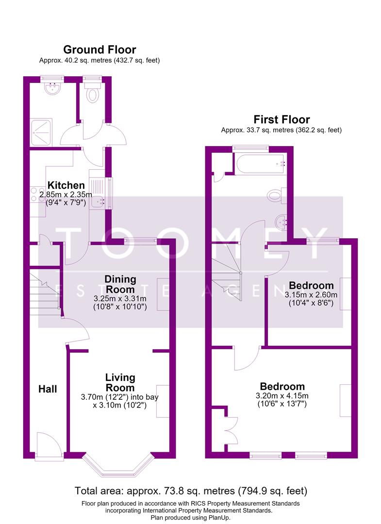 6, Wood Street, Mitcham floorplan