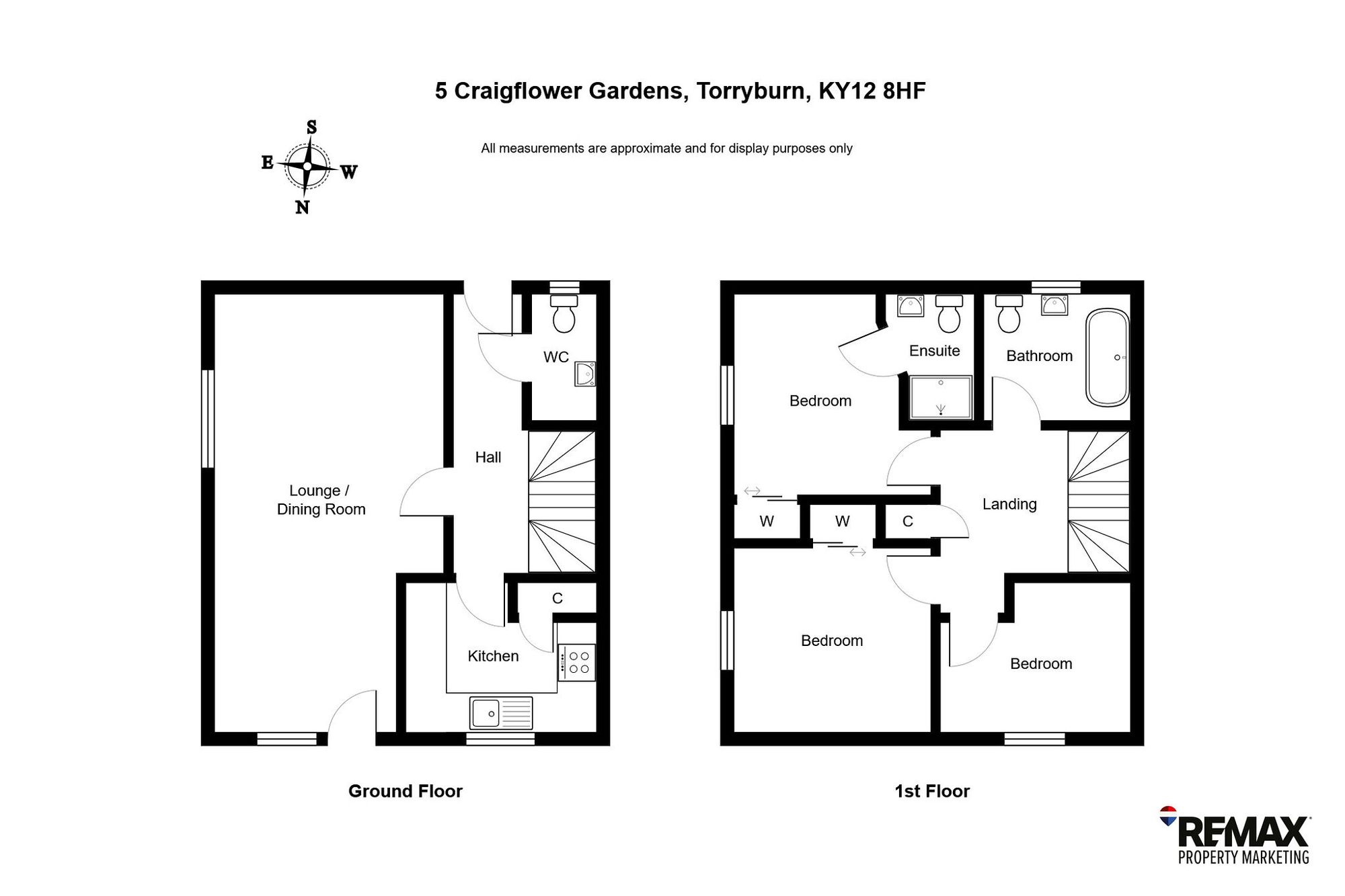 5 Craigflower Gardens, Dunfermline floorplan