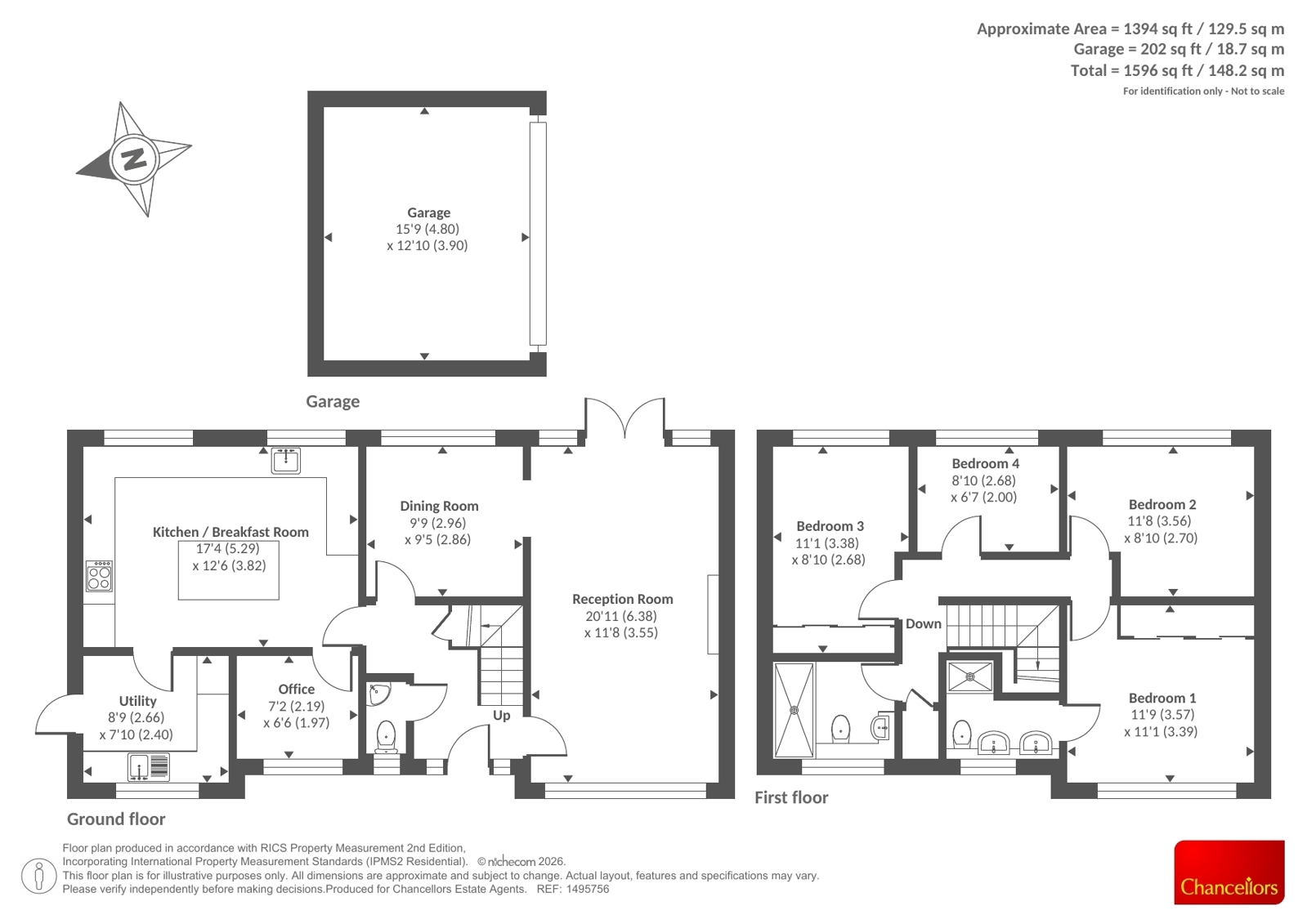 11, Waldorf Heights, Camberley floorplan