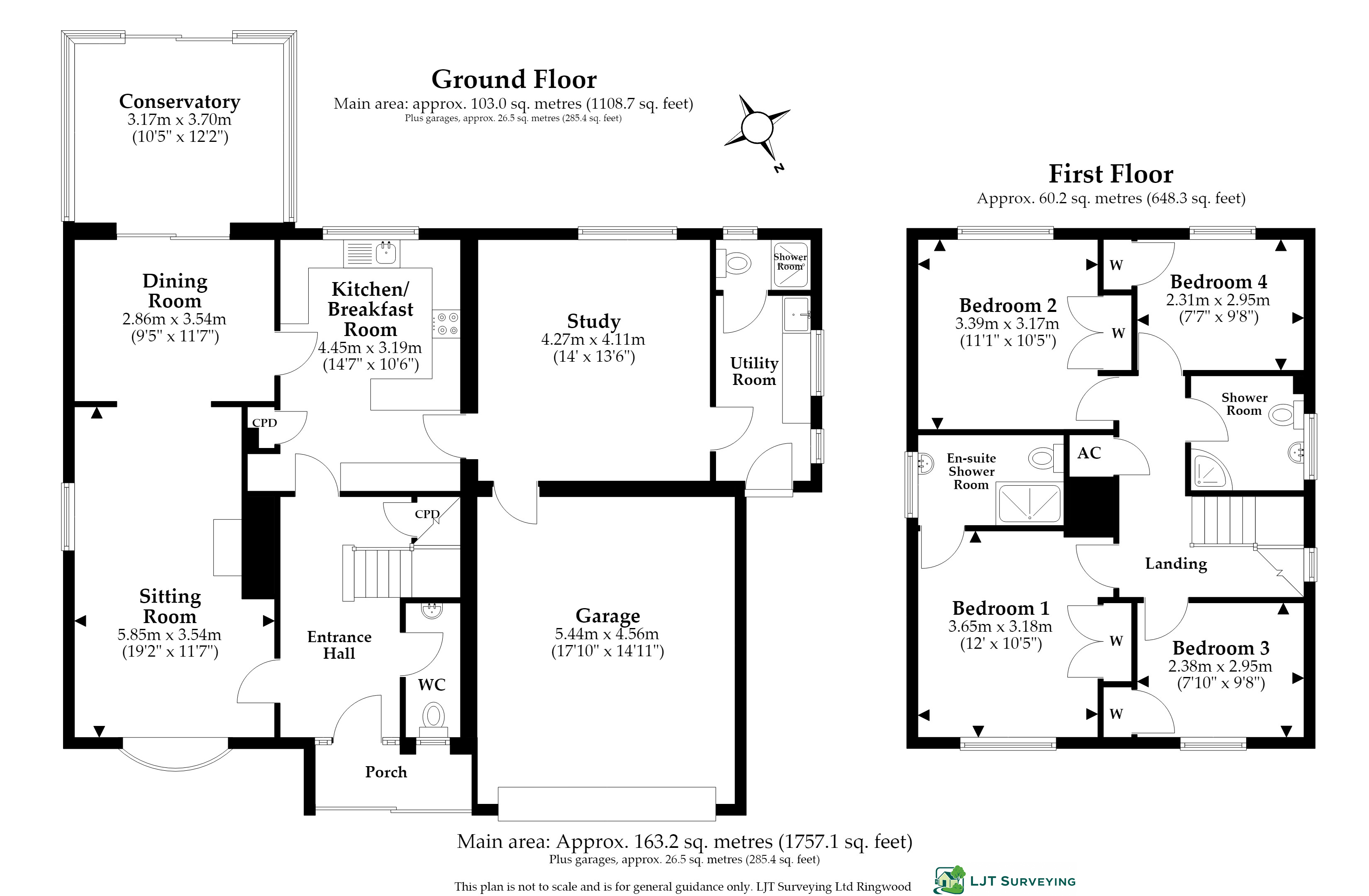 10, Down Lodge Close, Fordingbridge floorplan