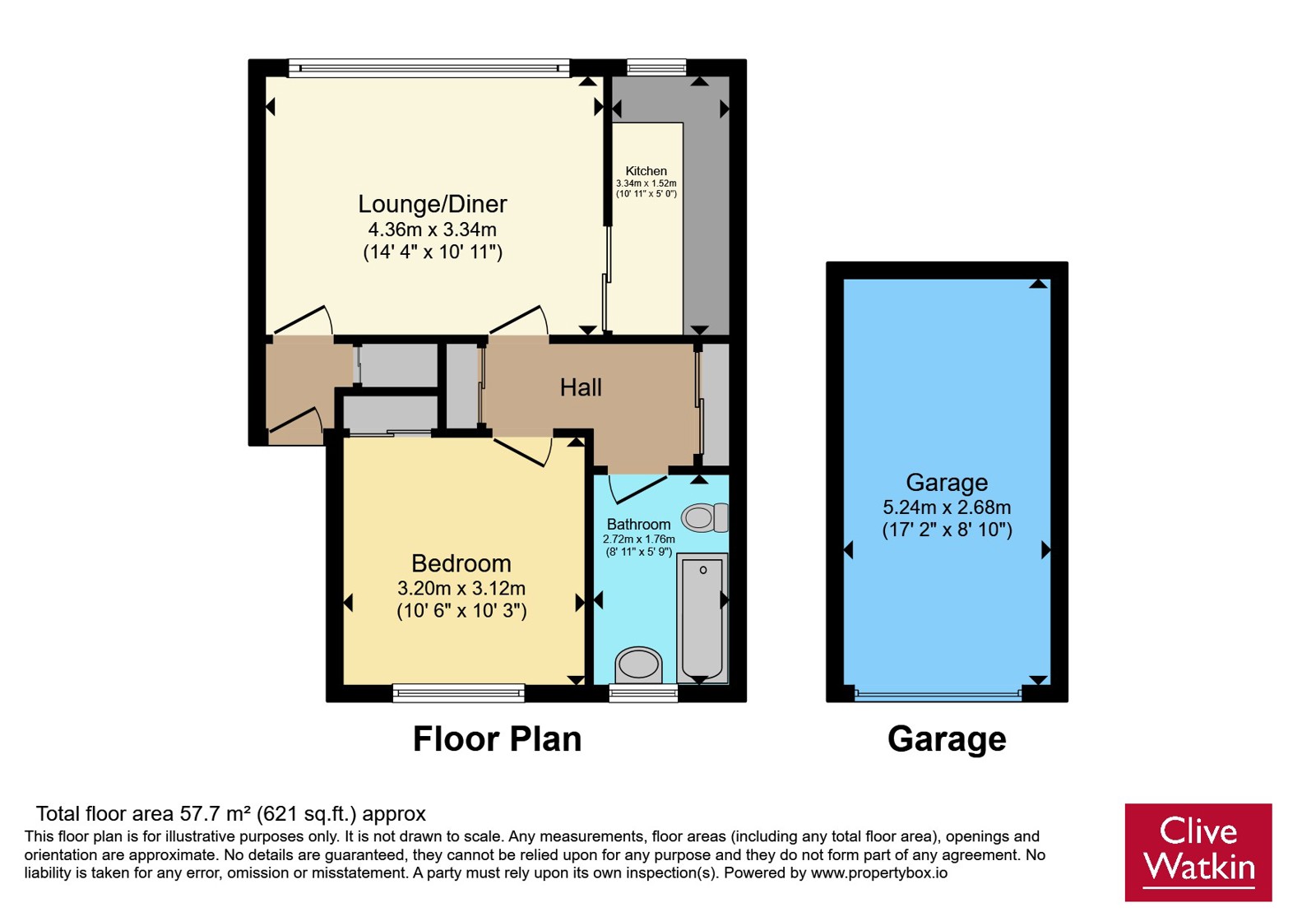 21, Hornby Court, Merseyside floorplan