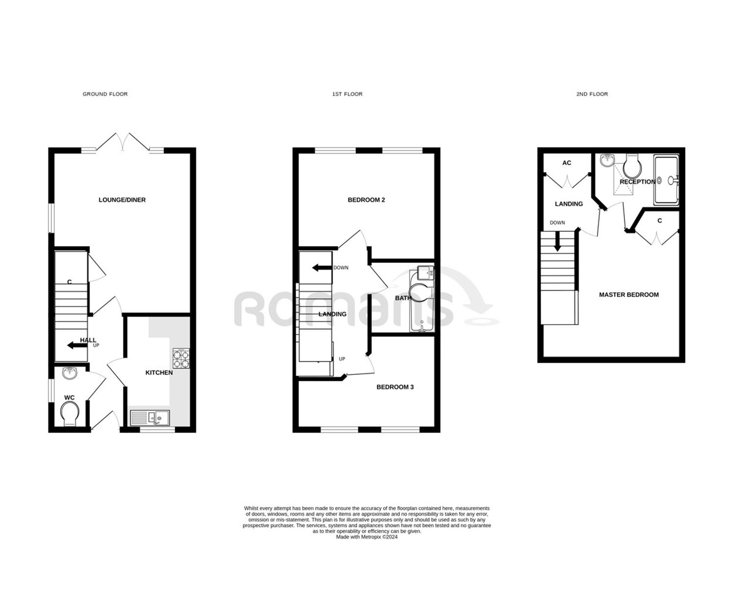 Kirby Drive, Tadley floorplan