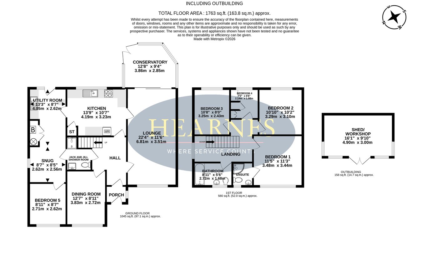 12, Mitchell Road, Poole floorplan