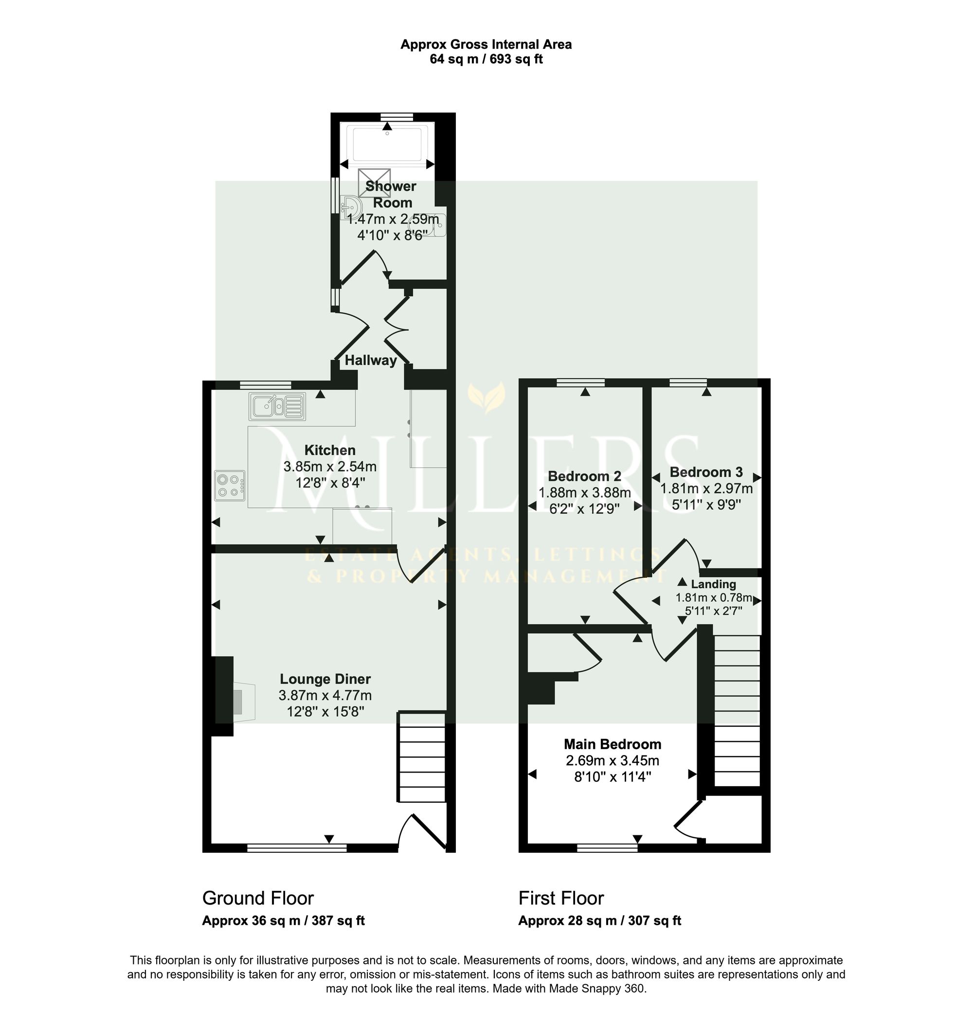 52c Crossdale Street, Cromer floorplan