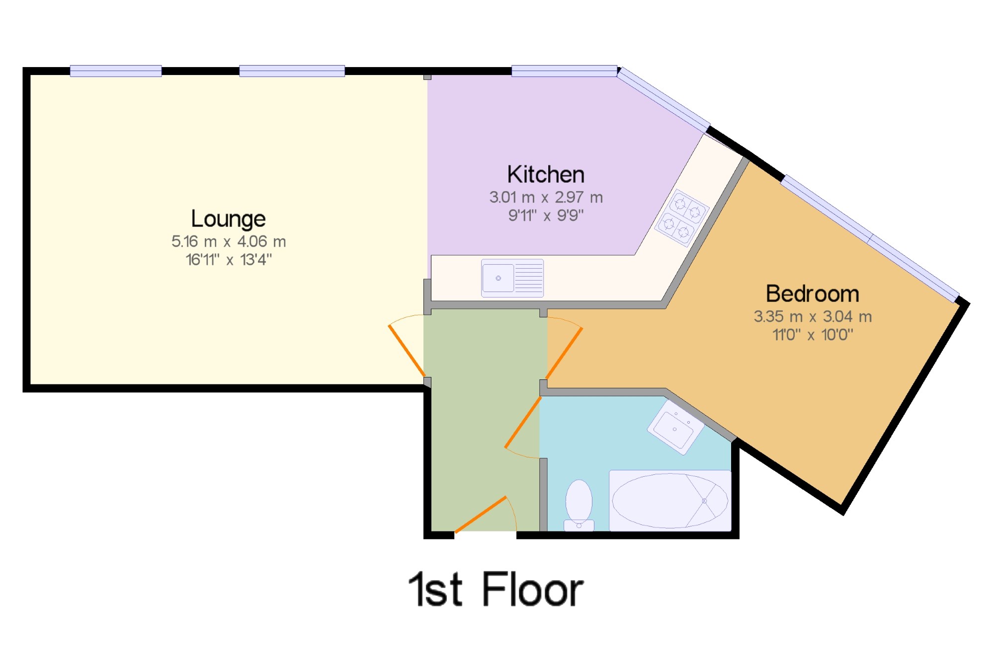 1 Bedrooms Flat for sale in Number One Fletcher Gate, Adams Walk, Lace Market, Nottingham NG1