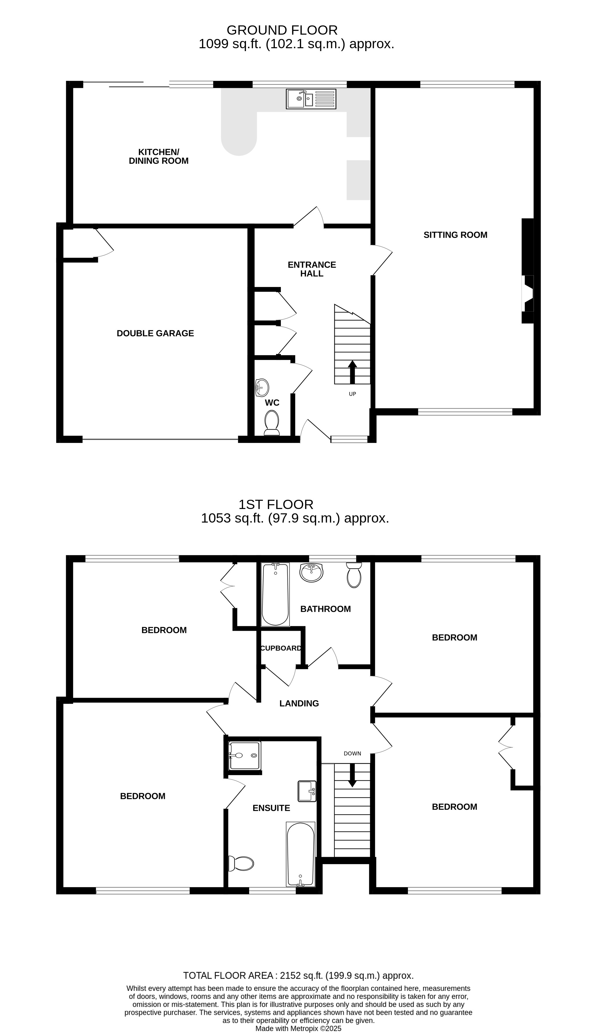 12, Cranborne Avenue, Eastbourne floorplan