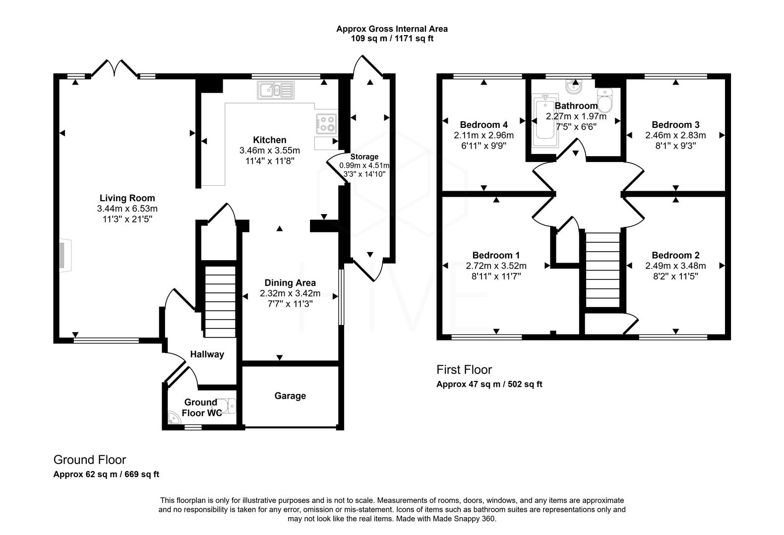 20, Avon Meade, Fordingbridge floorplan