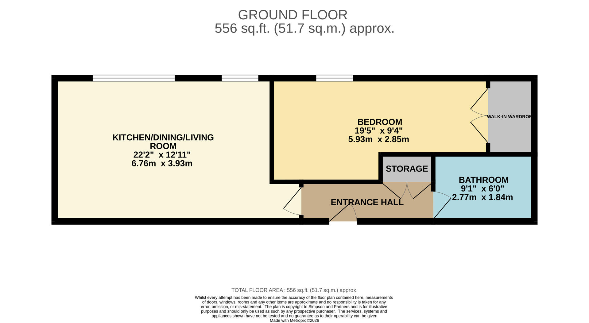Apartment 37, Anglian House, Ambury Road South, Huntingdon floorplan