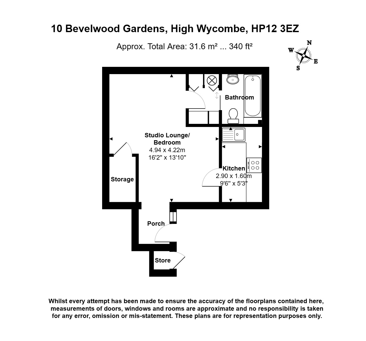 Bevelwood Gardens, High Wycombe floorplan