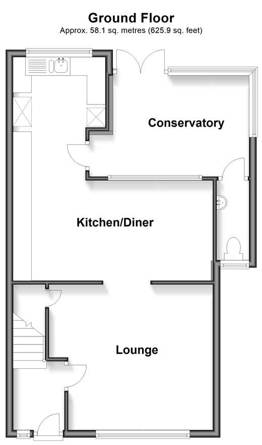 All Saints Close, Whitstable floorplan