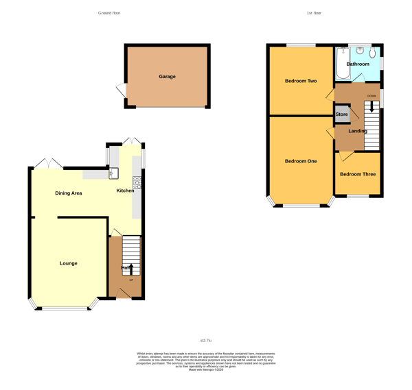 2, Diamond Close, Meir Heath, Stoke-on-trent floorplan