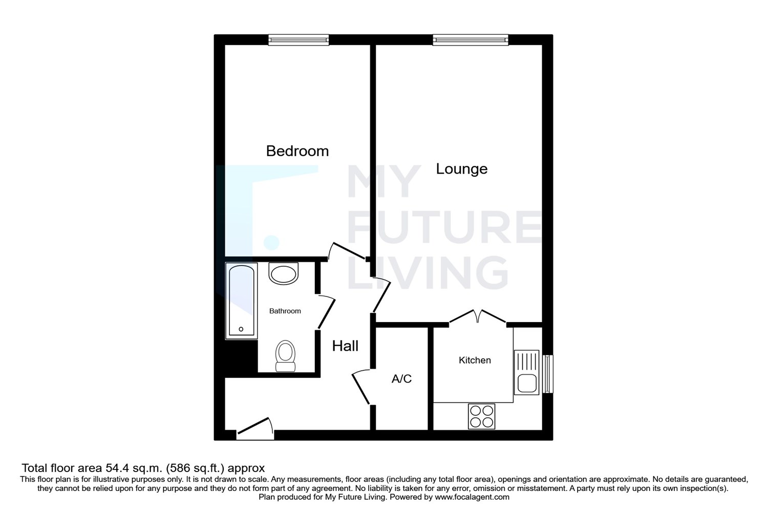 33, Chatham Court, Station Road, Warminster floorplan