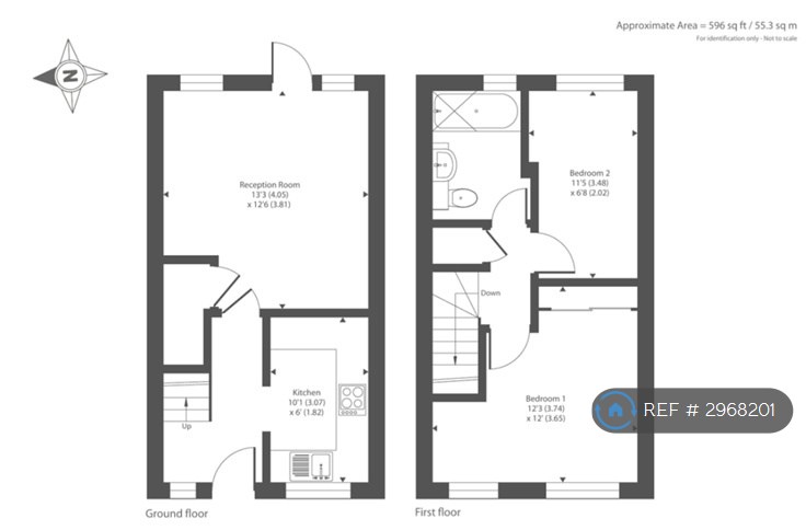 Todd Close, Aylesbury floorplan