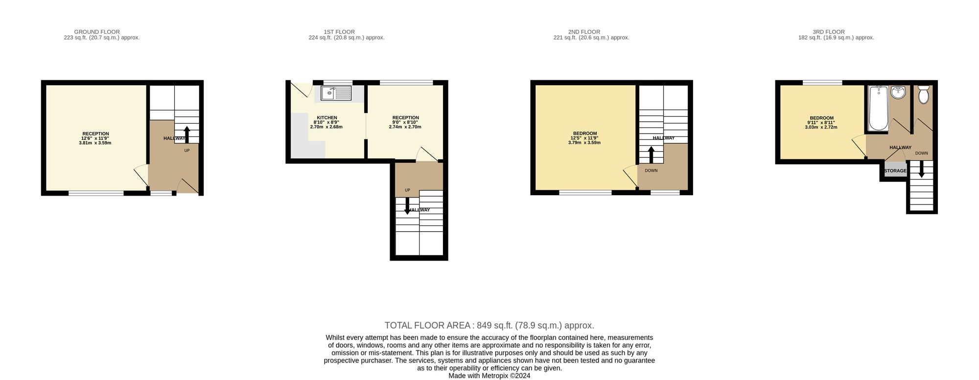 185 Willow Court, Newport floorplan