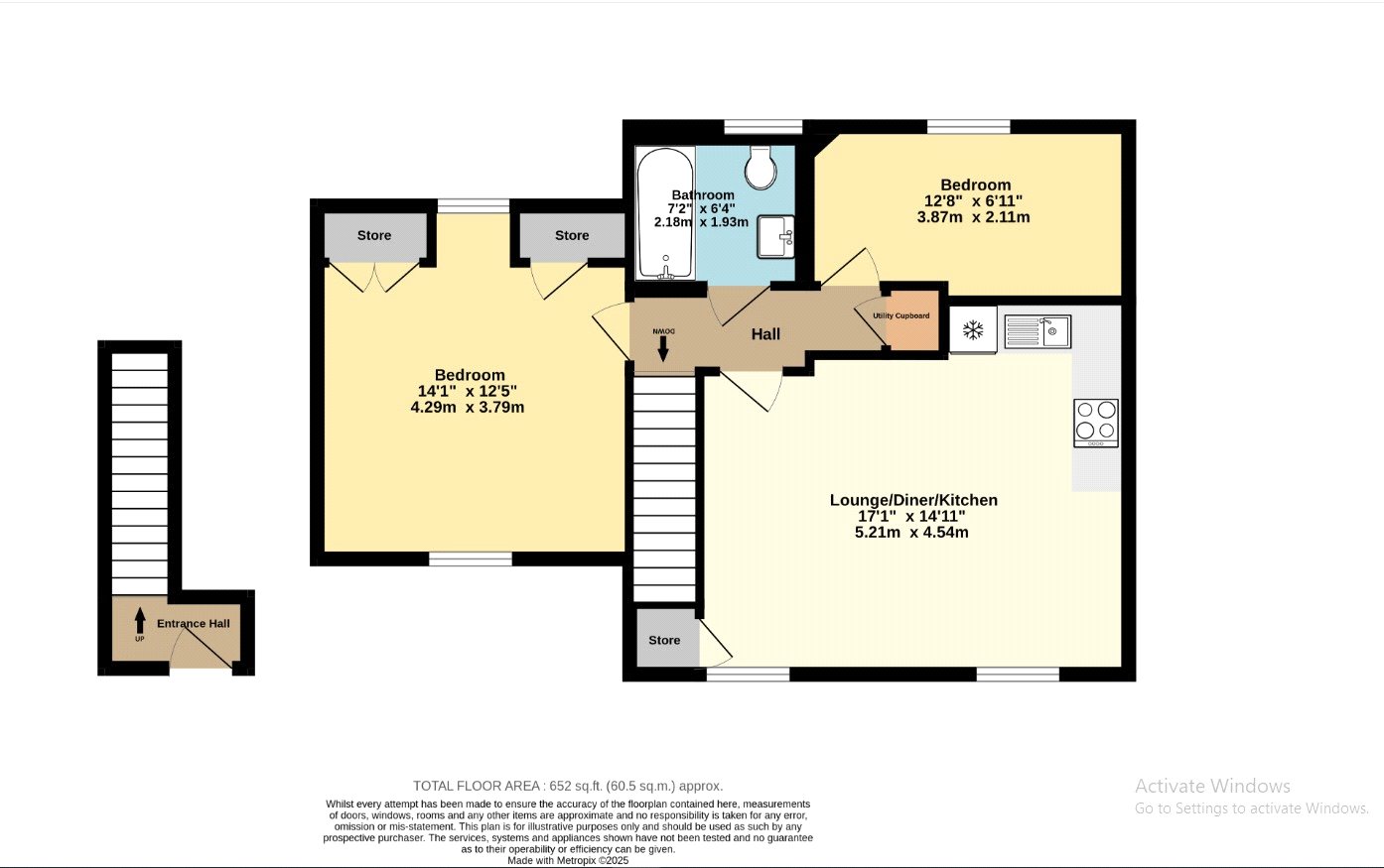 6, Pettman Mews, Whitstable floorplan